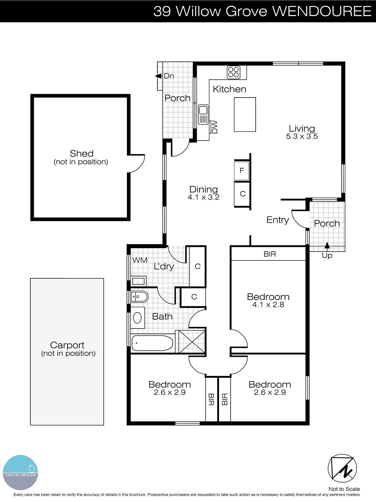 39 Willow Grove, Wendouree VIC 3355 - Floorplan