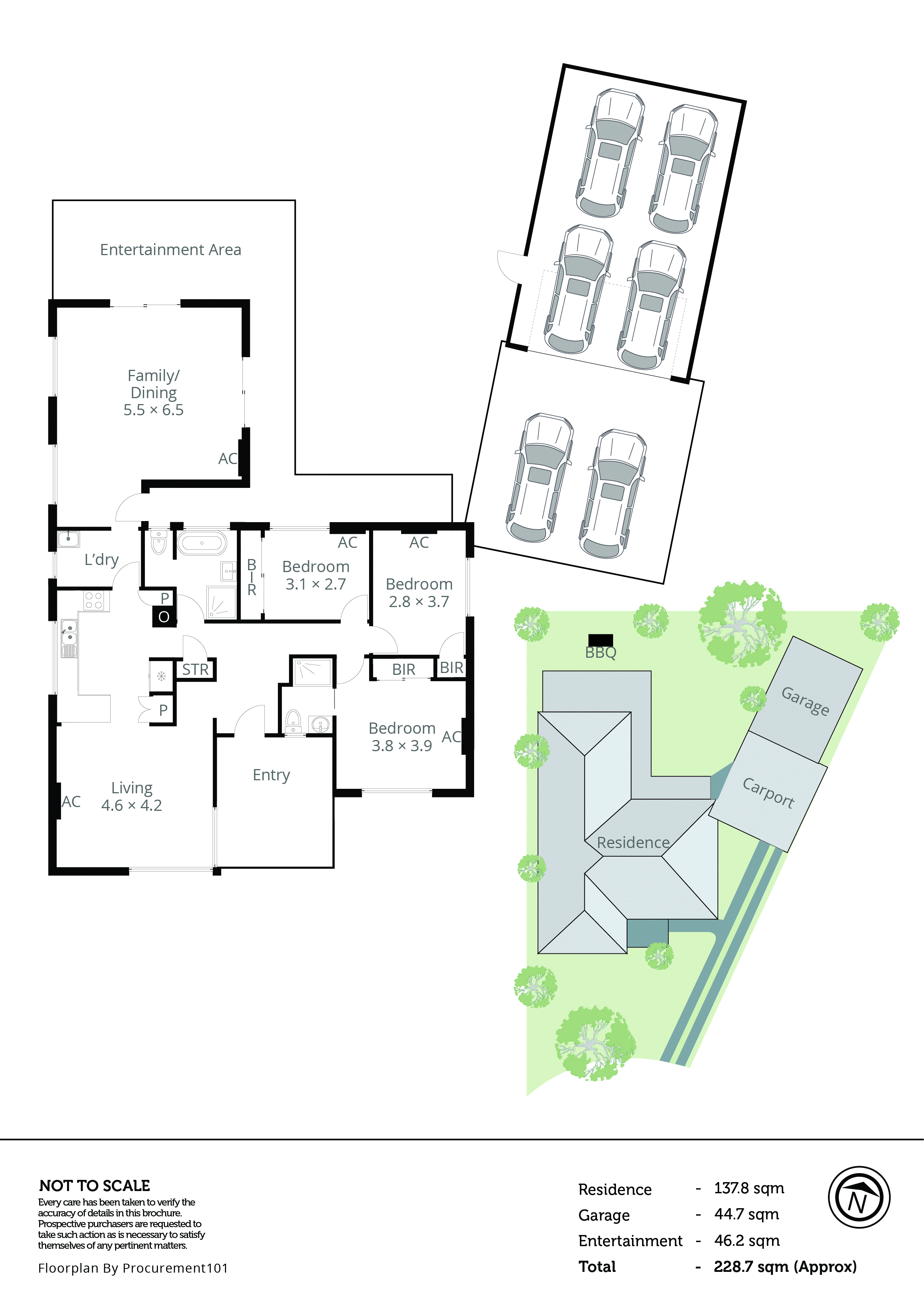 39 Woomera Avenue, Keysborough VIC 3173 - Floorplan
