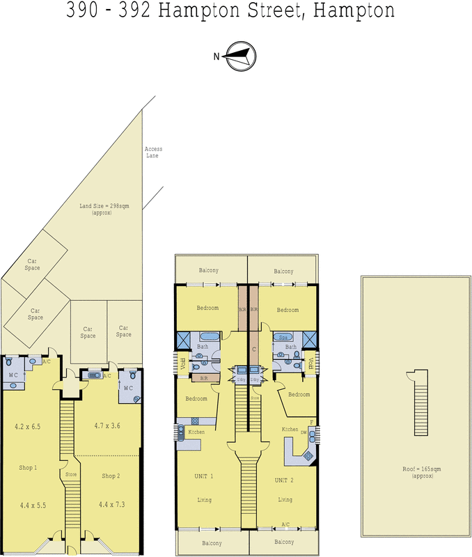 390-392 Hampton Street, Hampton VIC 3188 - Floorplan