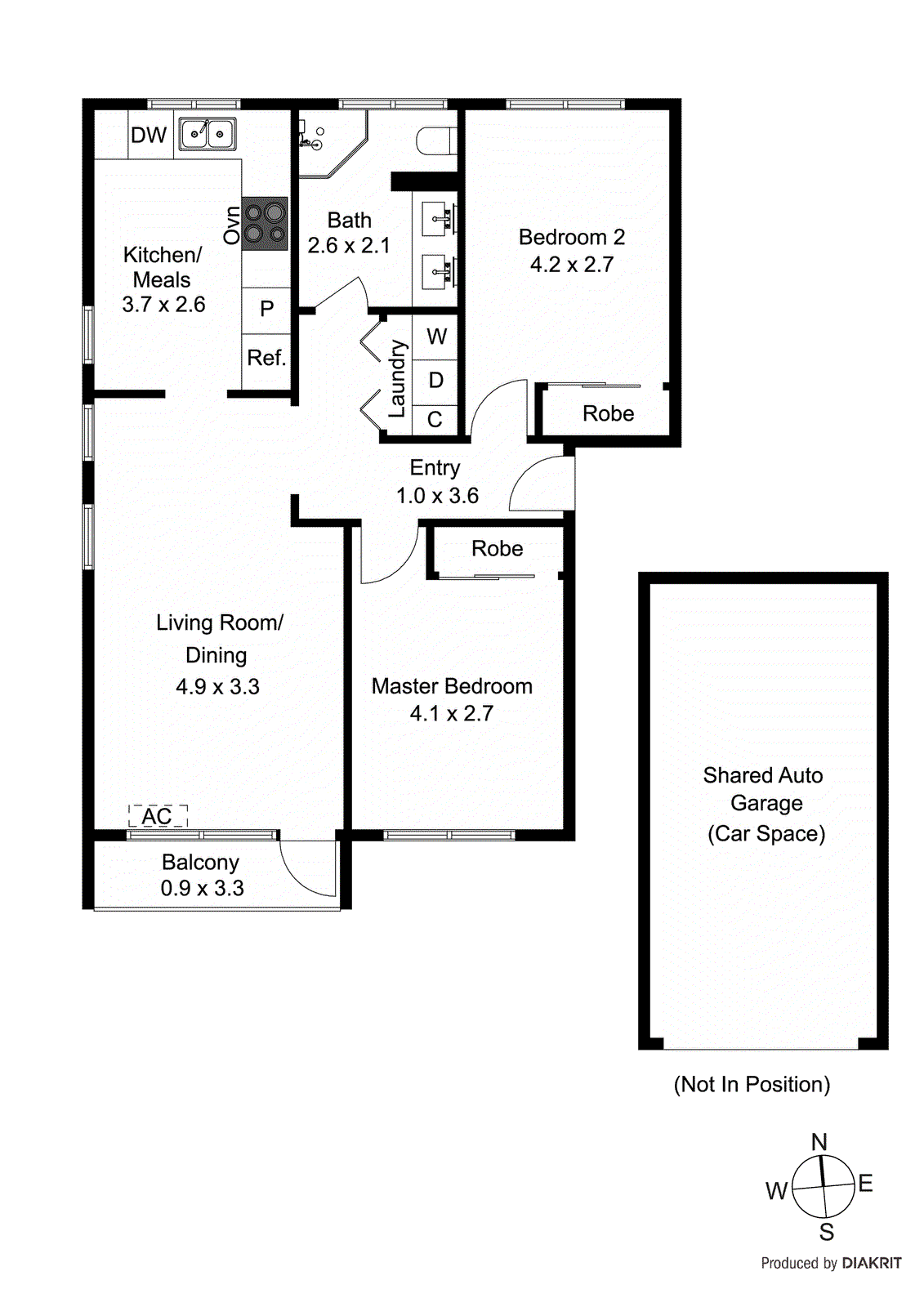 3/91 Beach Road, Sandringham VIC 3191 - Floorplan