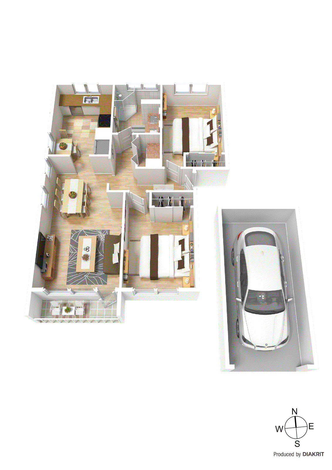 3/91 Beach Road, Sandringham VIC 3191 - Floorplan