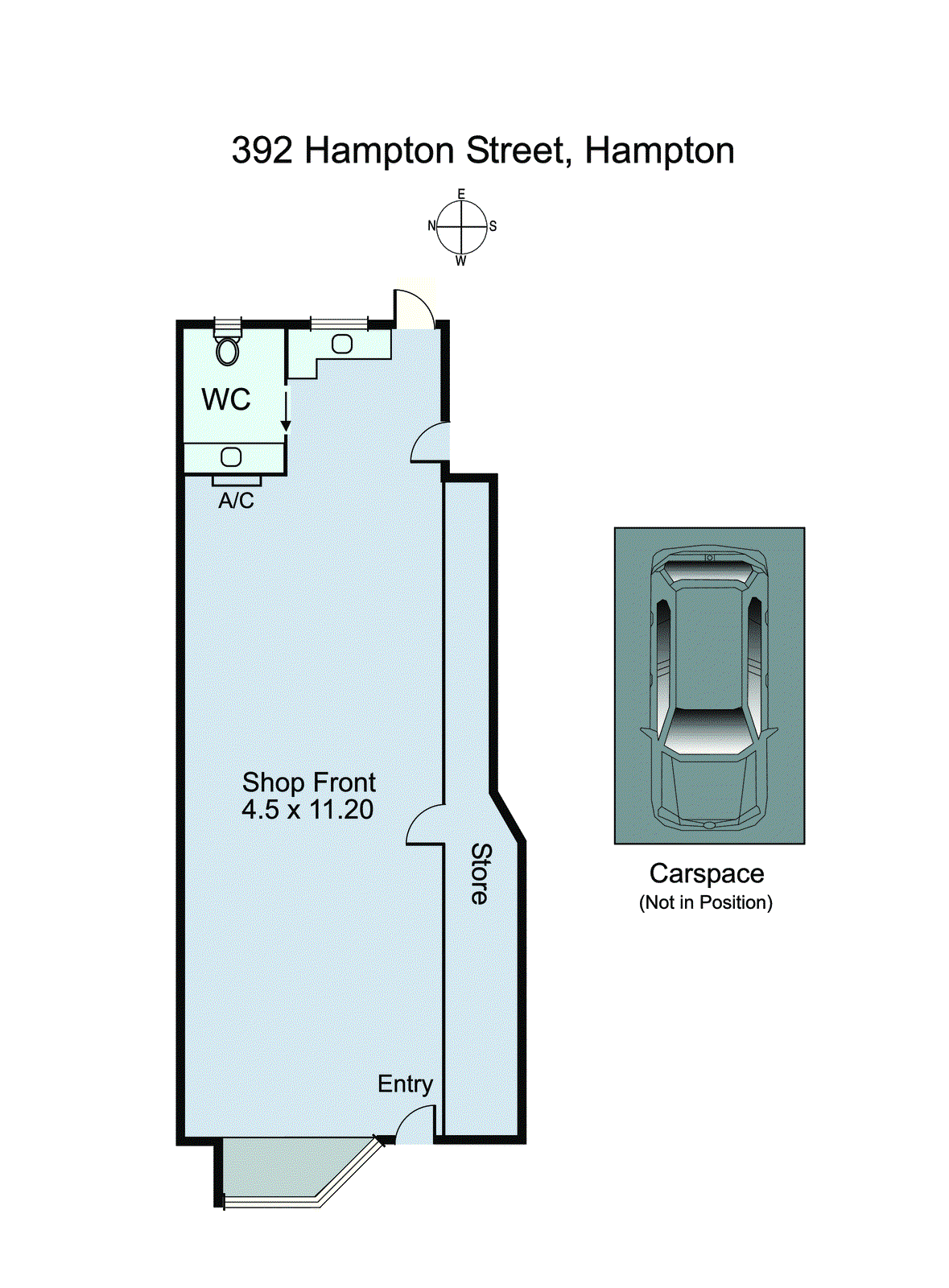 392 Hampton Street, Hampton VIC 3188 - Floorplan