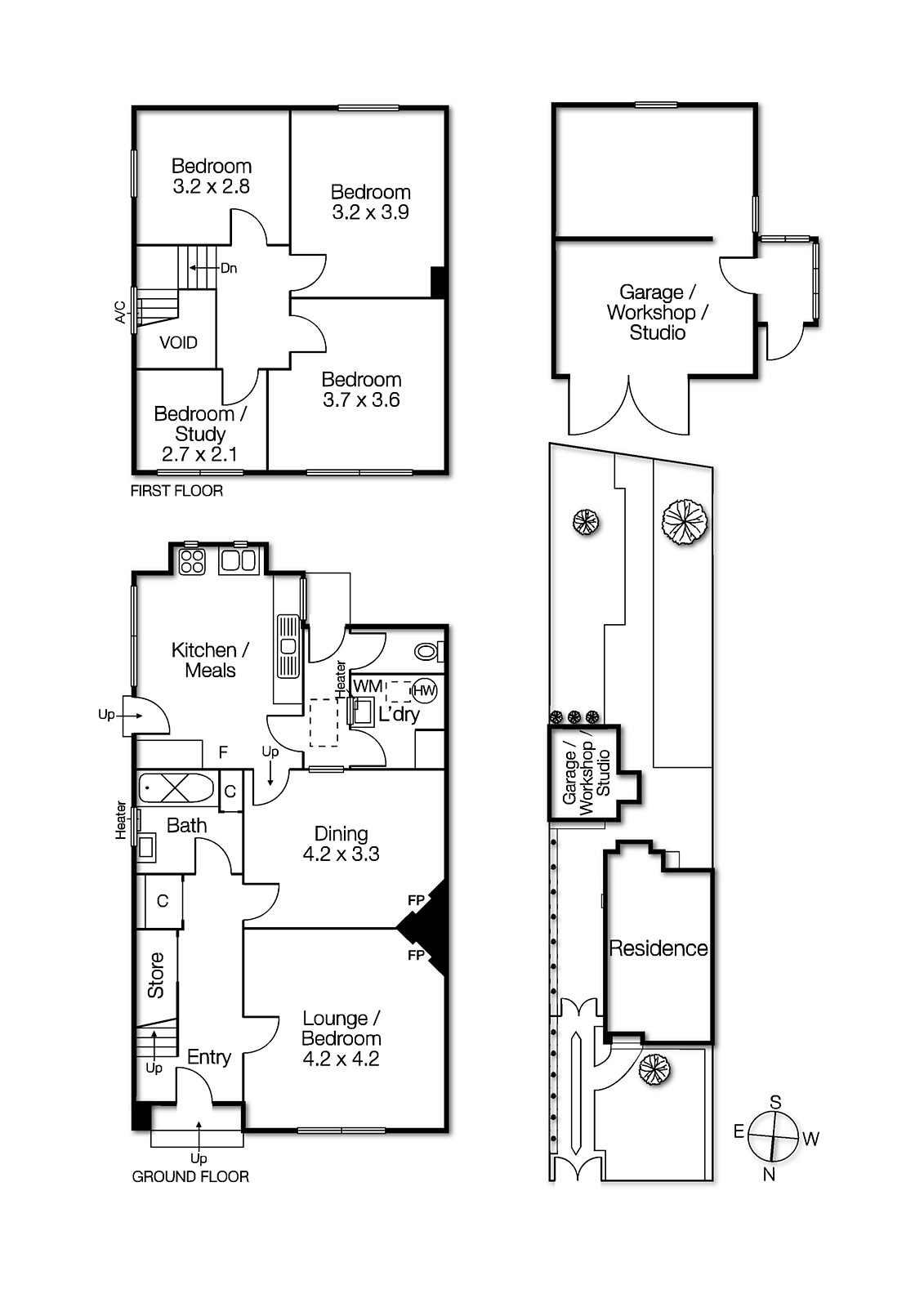 392 Williamstown Road, Port Melbourne VIC 3207 - Floorplan