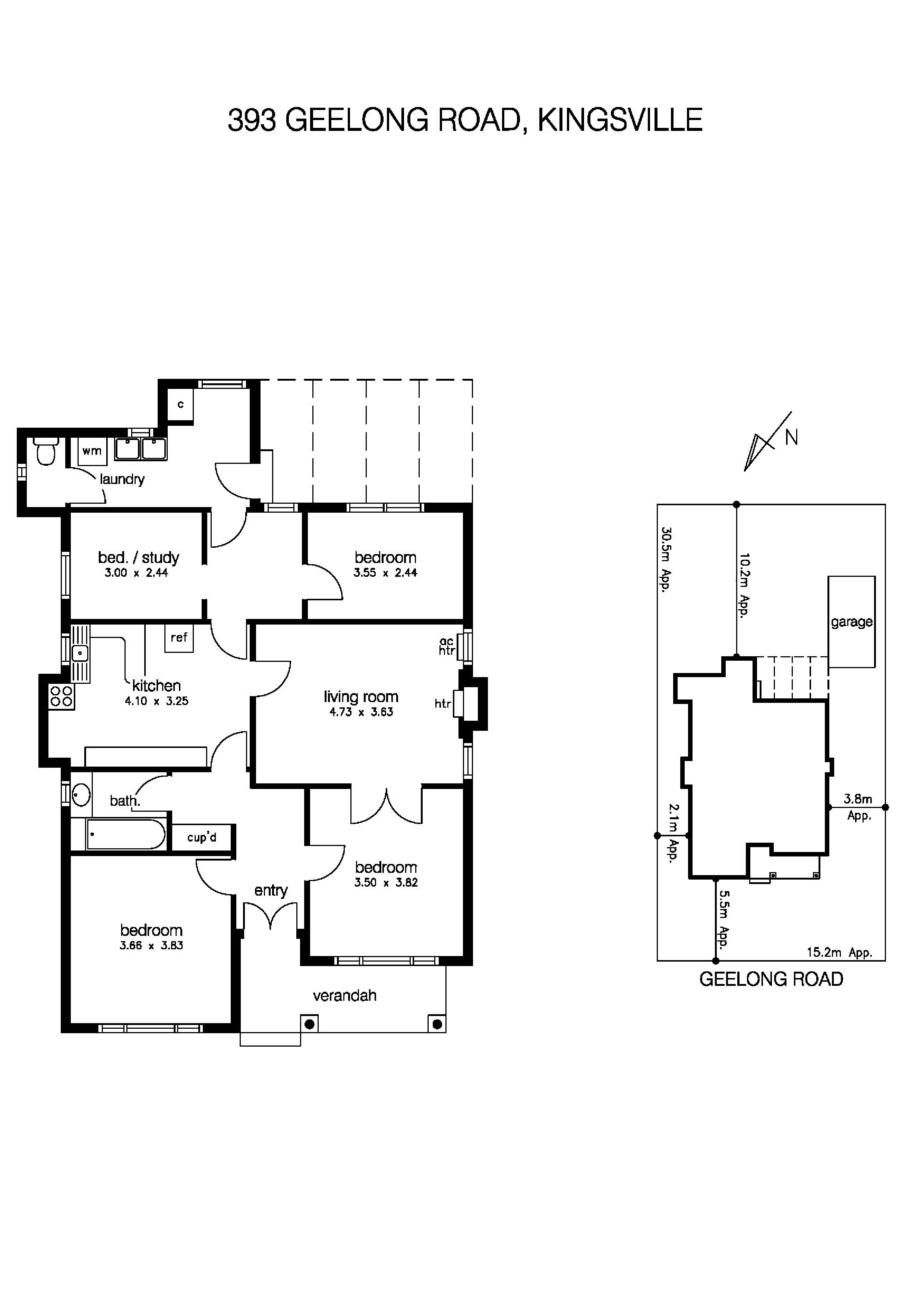 393 geelong Road, KINGSVILLE VIC 3012 - Floorplan