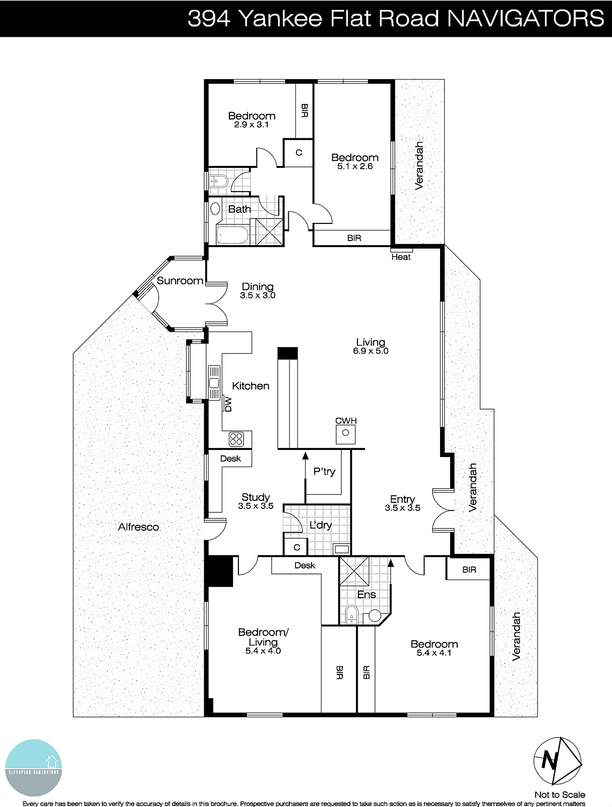 394 Yankee Flat Road, Navigators VIC 3352 - Floorplan