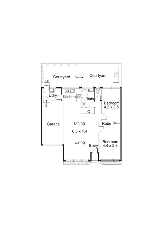 3/96 Brewer Road, Bentleigh VIC 3204 - Floorplan