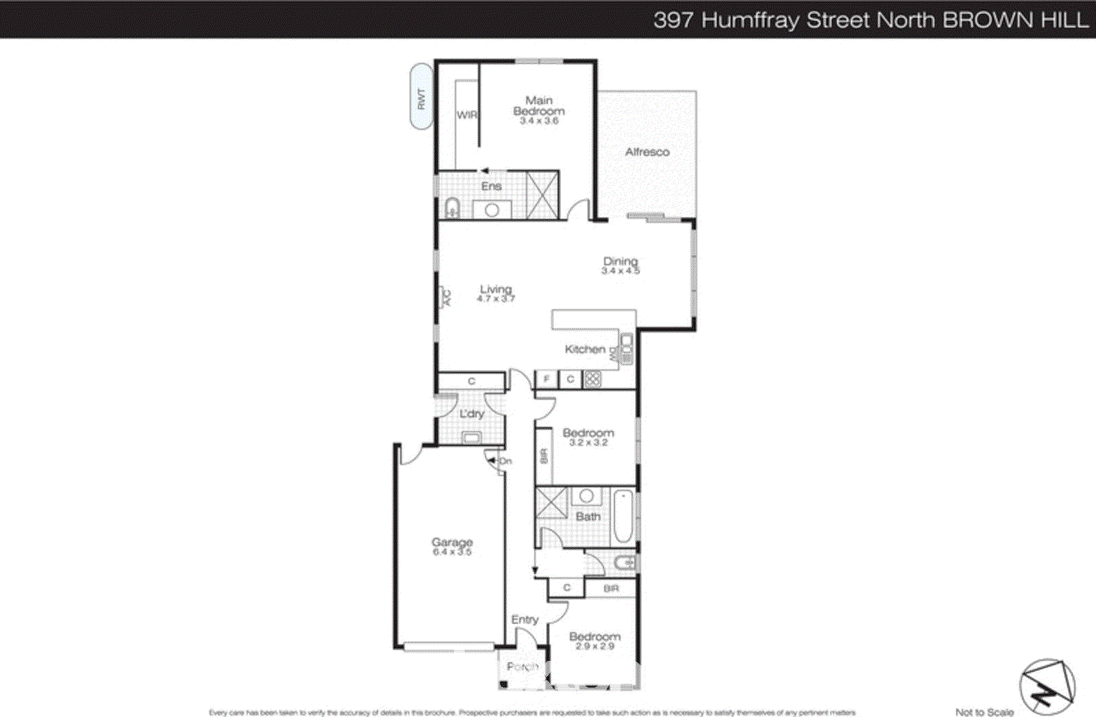 397 Humffray Street North, Brown Hill VIC 3350 - Floorplan