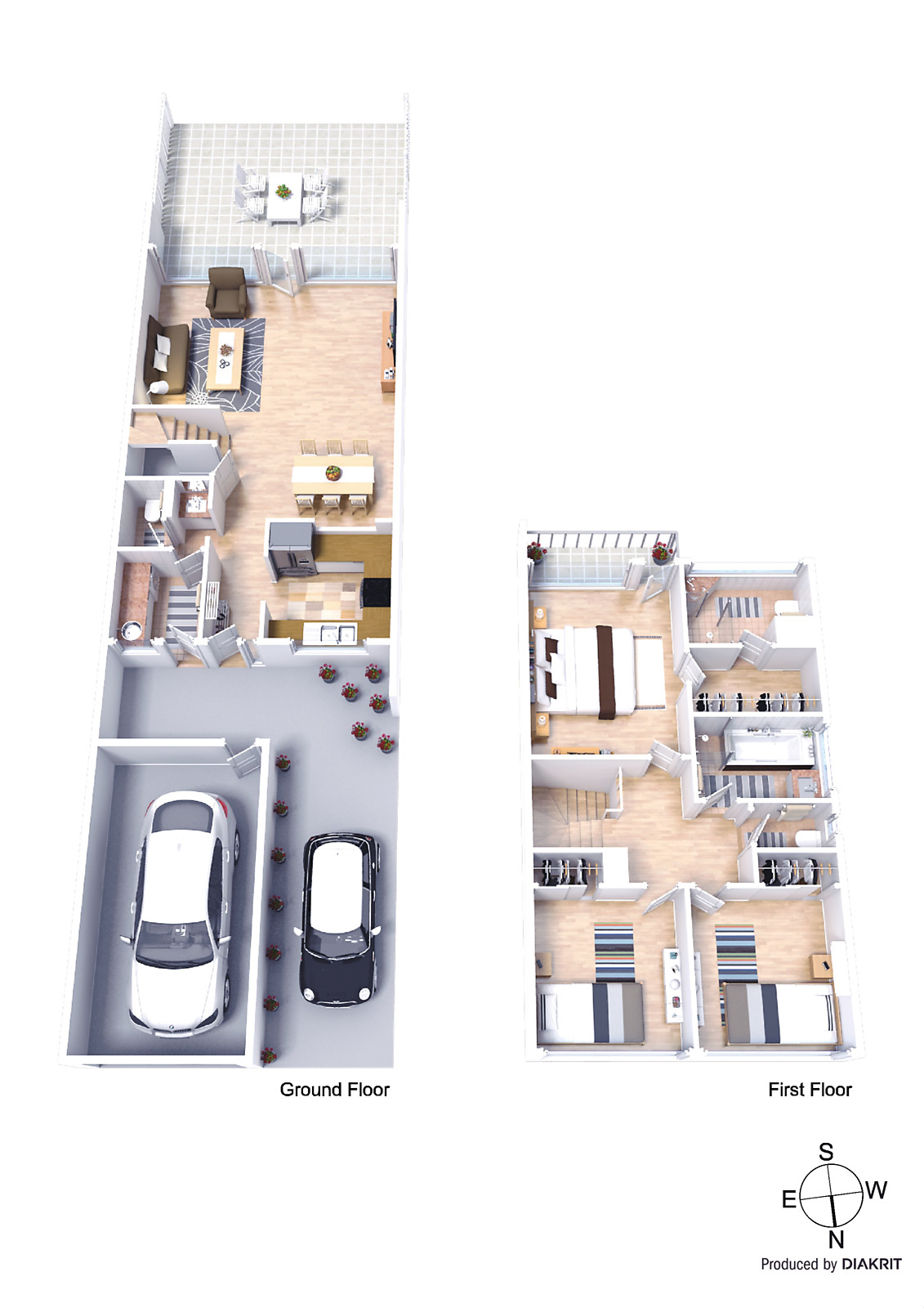 39/74 Gladesville Boulevard, Patterson Lakes VIC 3197 - Floorplan