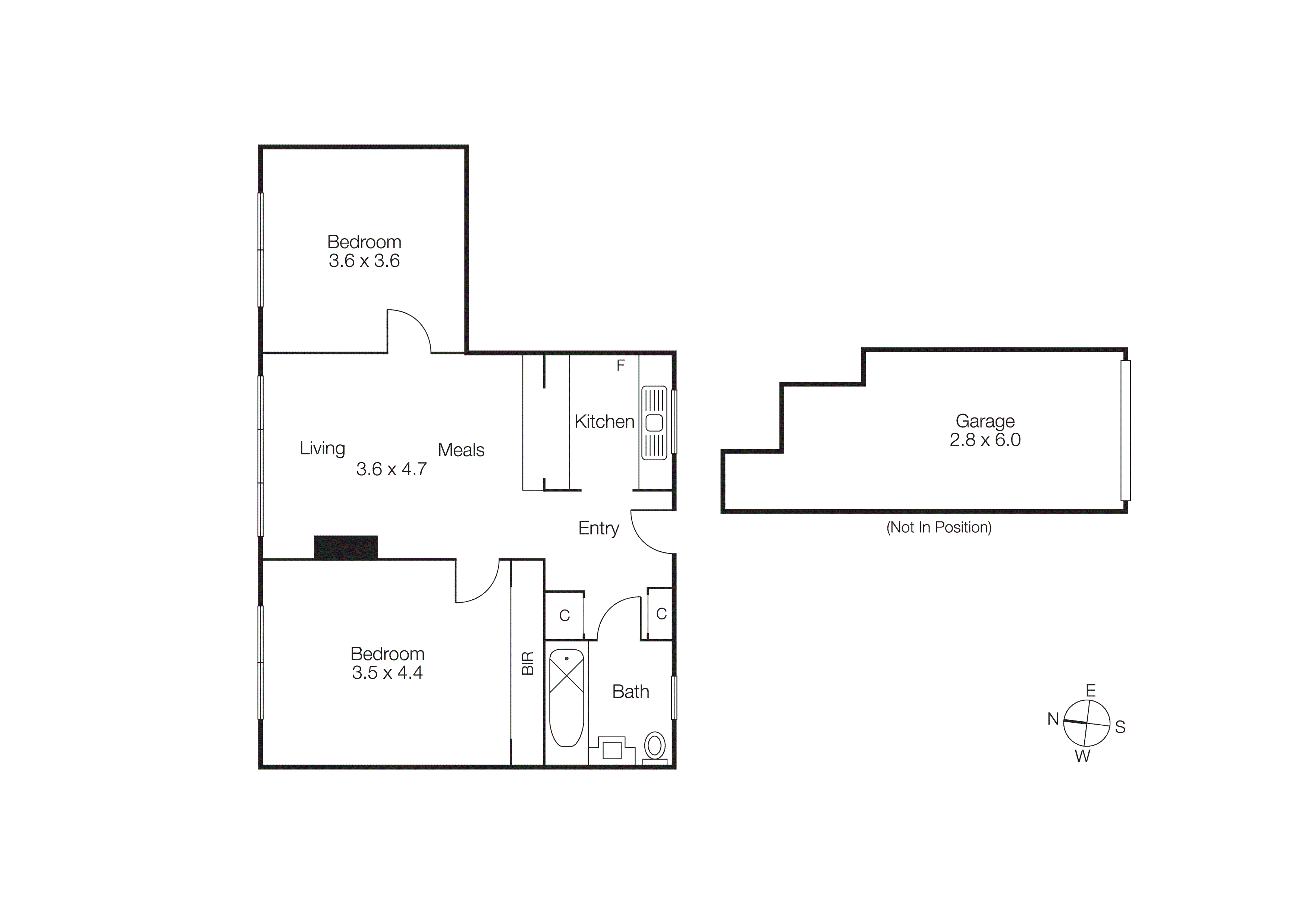39/78 Queens Road, Melbourne VIC 3004 - Floorplan