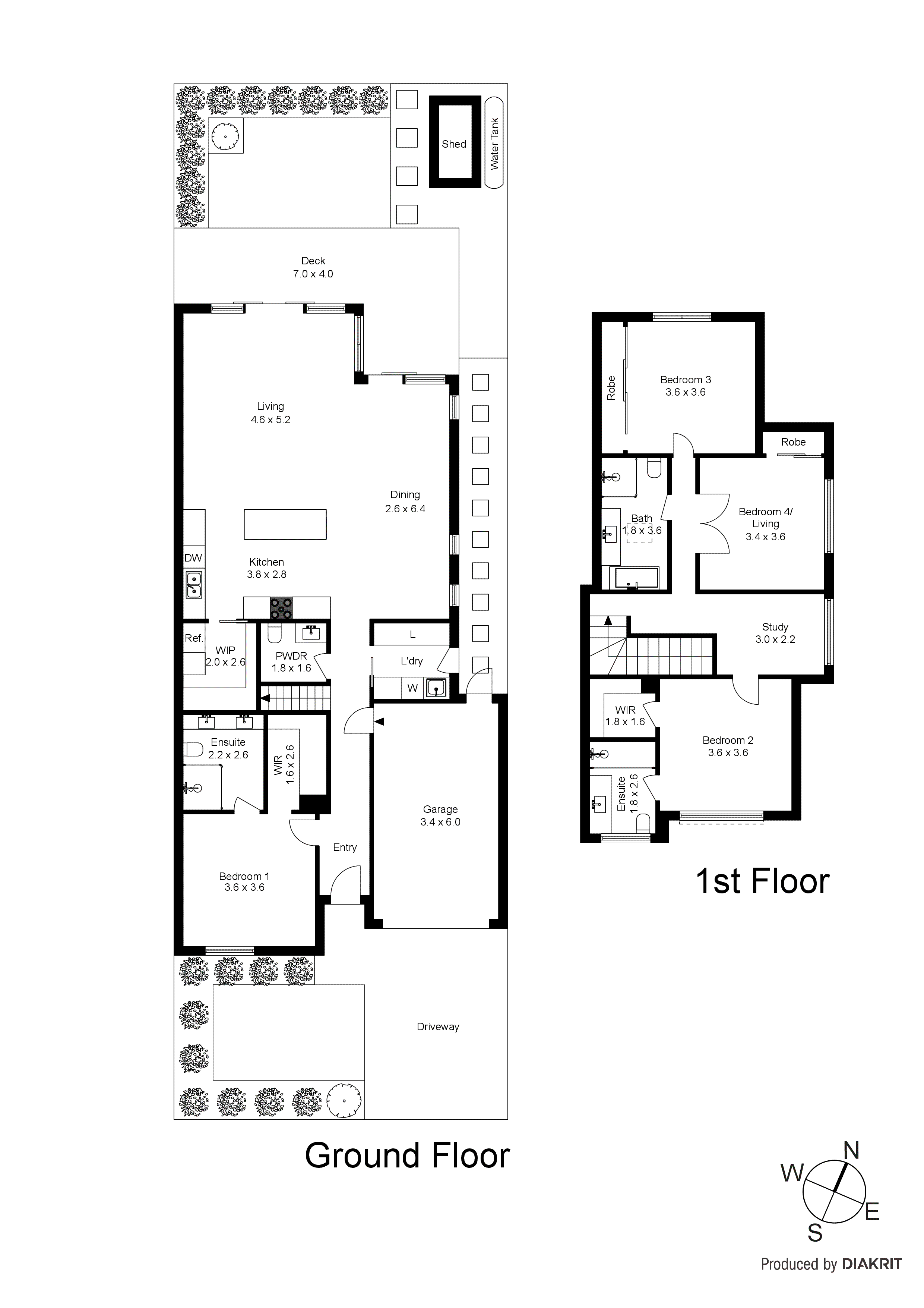 39B Ivan Avenue, Edithvale VIC 3196 - Floorplan