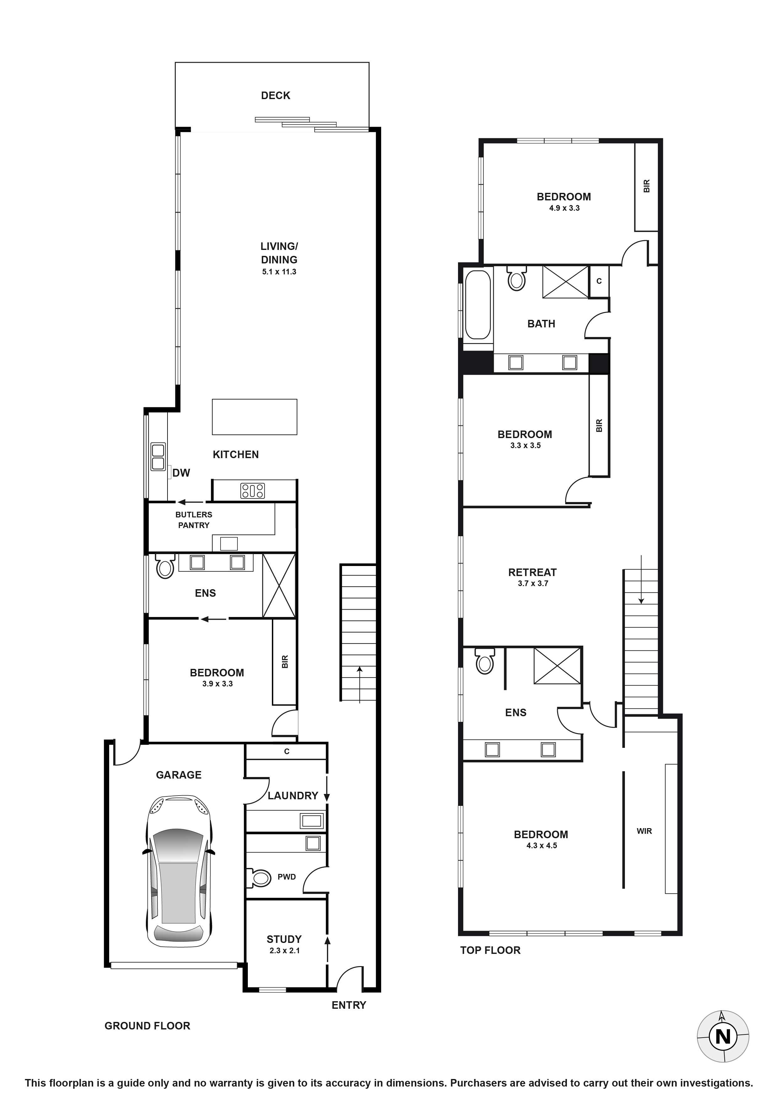 3A Avon Street, Moorabbin VIC 3189 - Floorplan