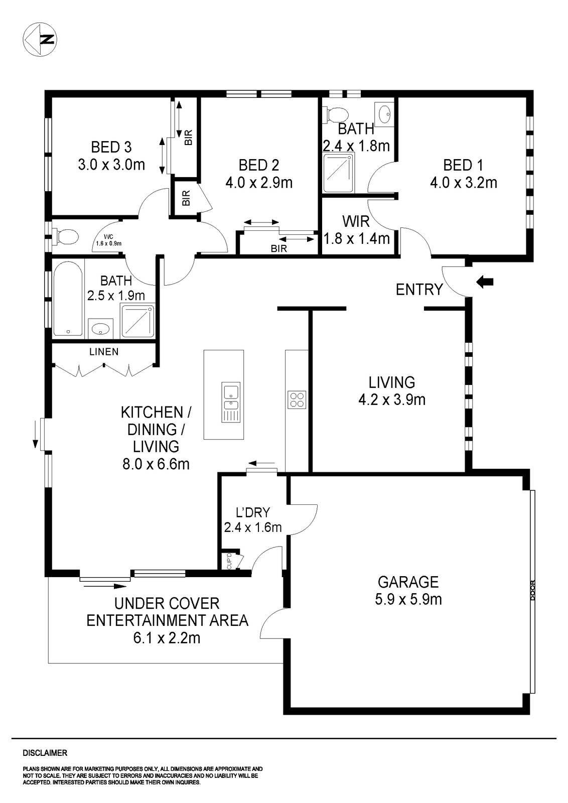 3A Barley Sheaf Drive, Miners Rest VIC 3352 - Floorplan