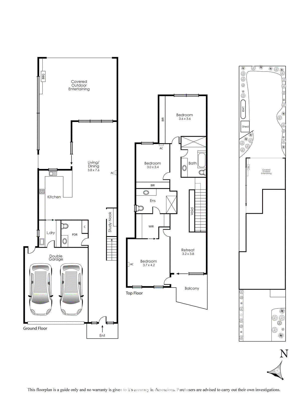 3A Eulinga Avenue, Aspendale VIC 3195 - Floorplan