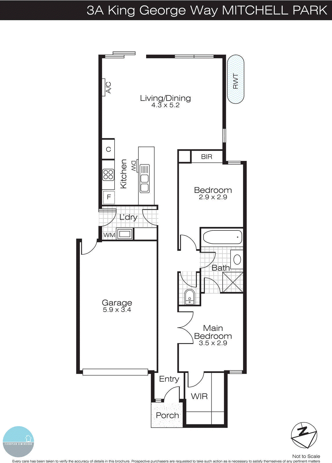 3A King George Way, Mitchell Park VIC 3355 - Floorplan