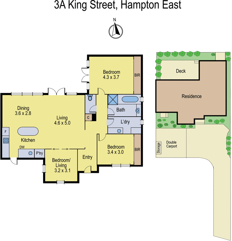 3a King Street, Hampton East VIC 3188 - Floorplan