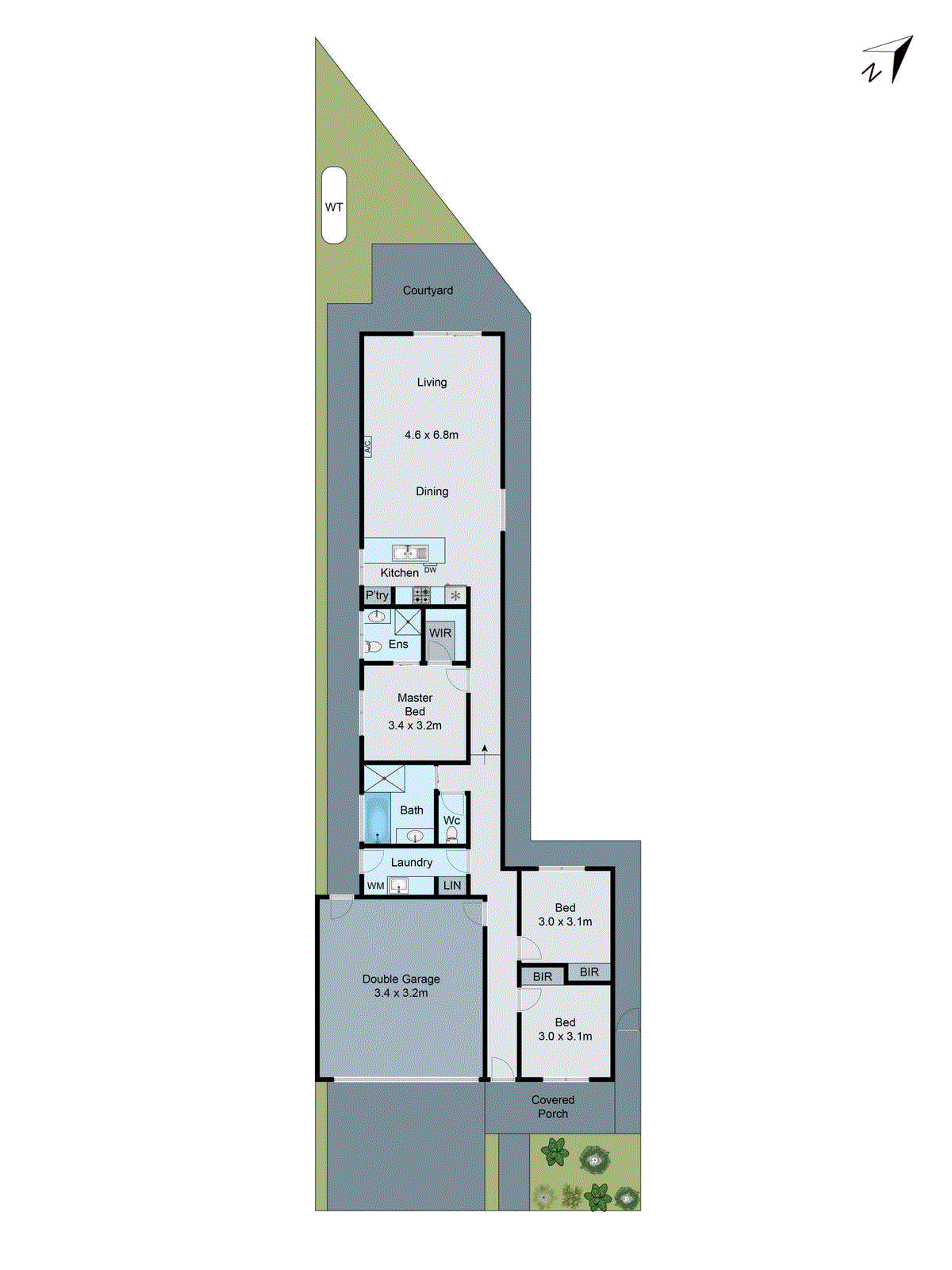 3A Michigan Avenue, Corio VIC 3214 - Floorplan