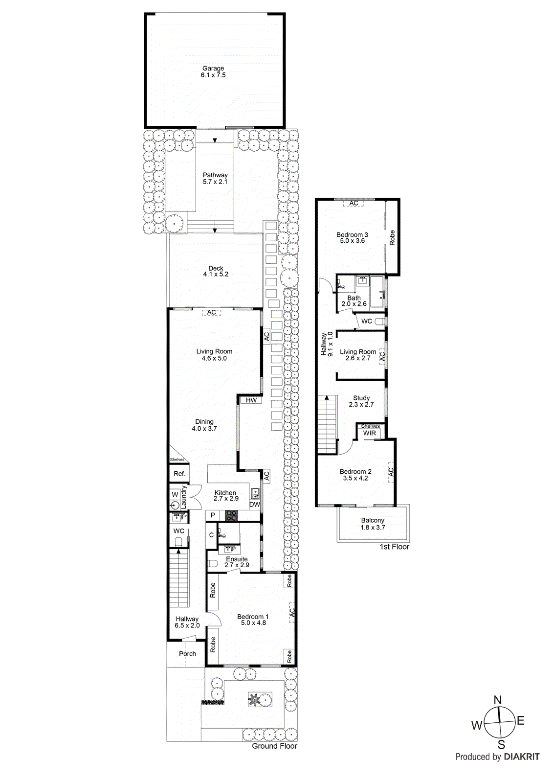 3A Mills Street, Hampton VIC 3188 - Floorplan