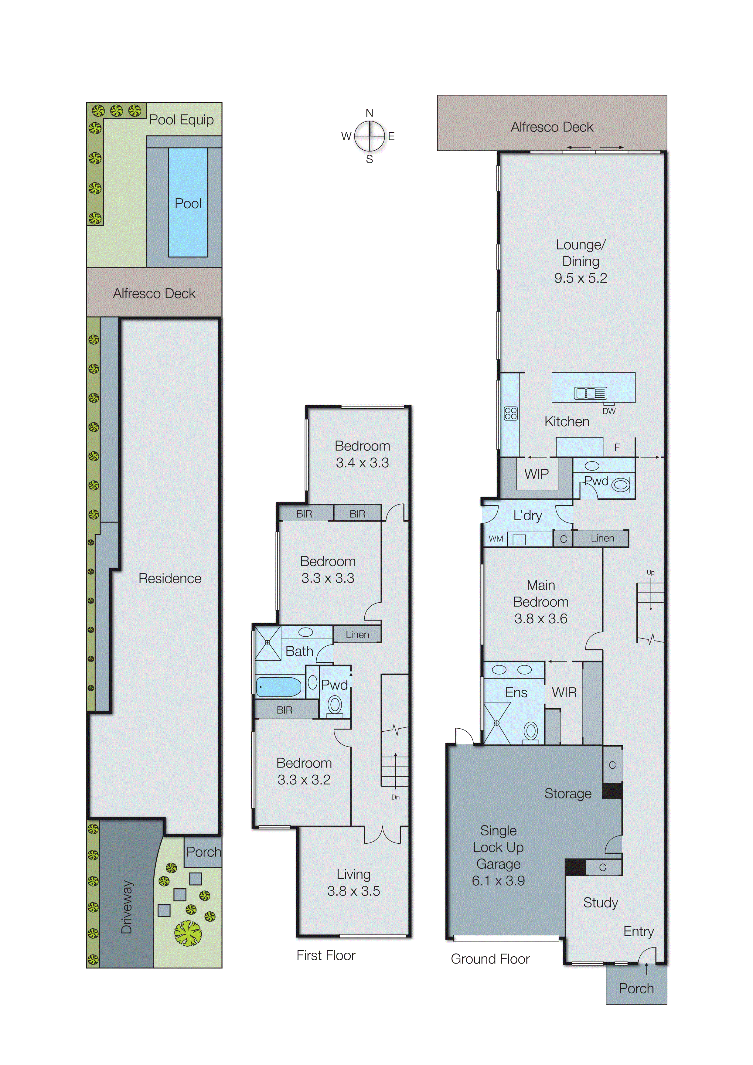 3A Mount View Avenue, Parkdale VIC 3195 - Floorplan