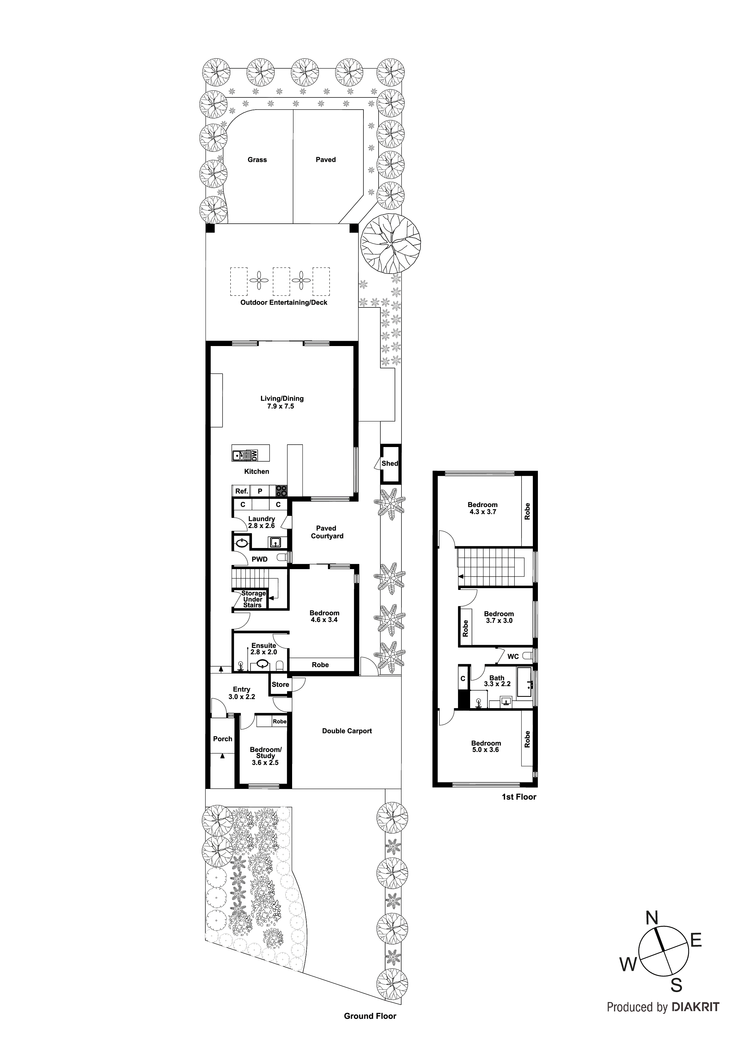 3A Powys Drive, Beaumaris VIC 3193 - Floorplan