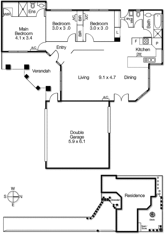 3A Tarwin Avenue, Hampton East VIC 3188 - Floorplan