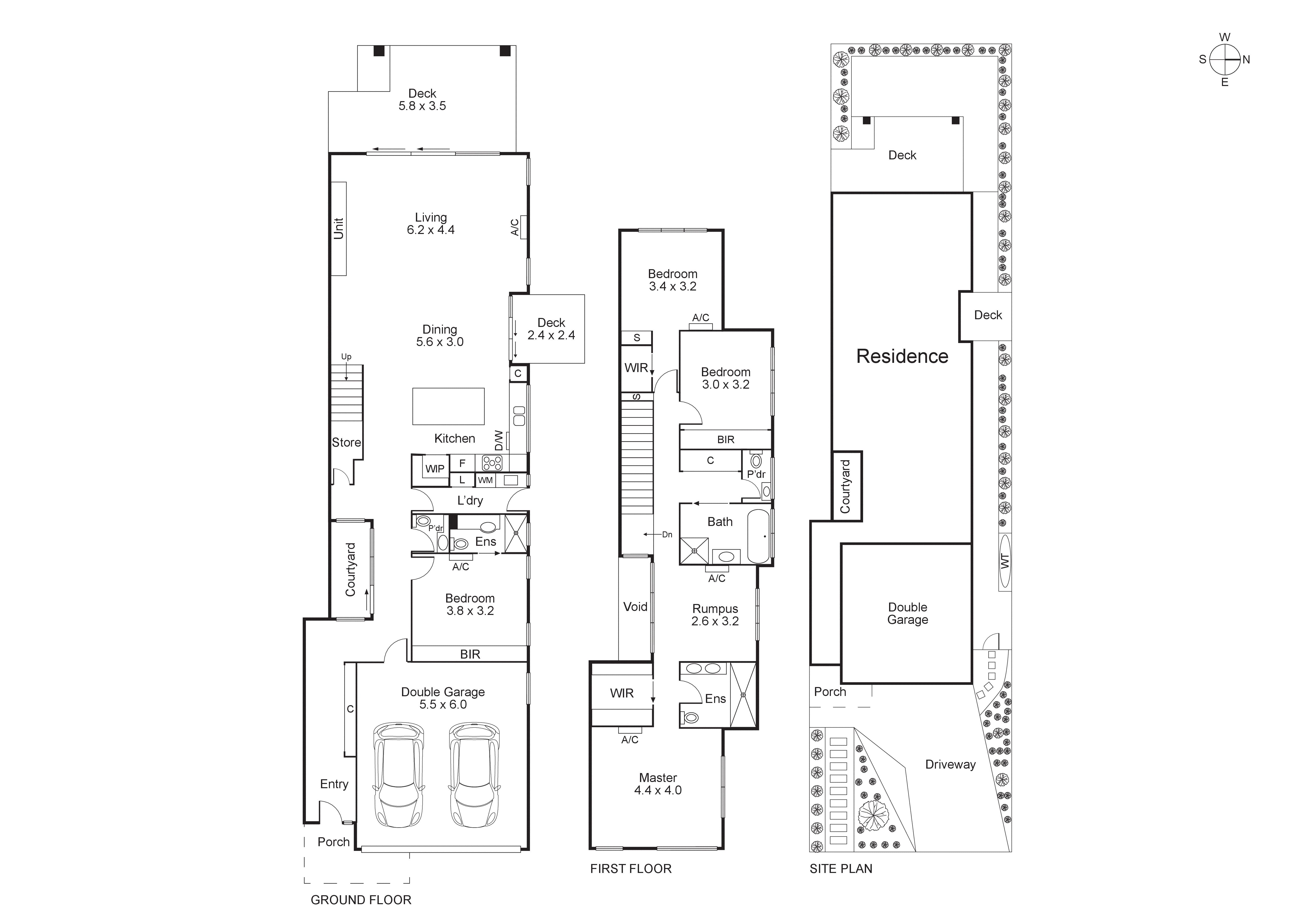 3A Weeroona Street, Hampton VIC 3188 - Floorplan