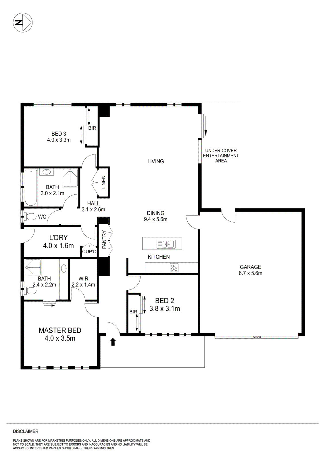 3b Barley Sheaf Drive, Miners Rest VIC 3352 - Floorplan