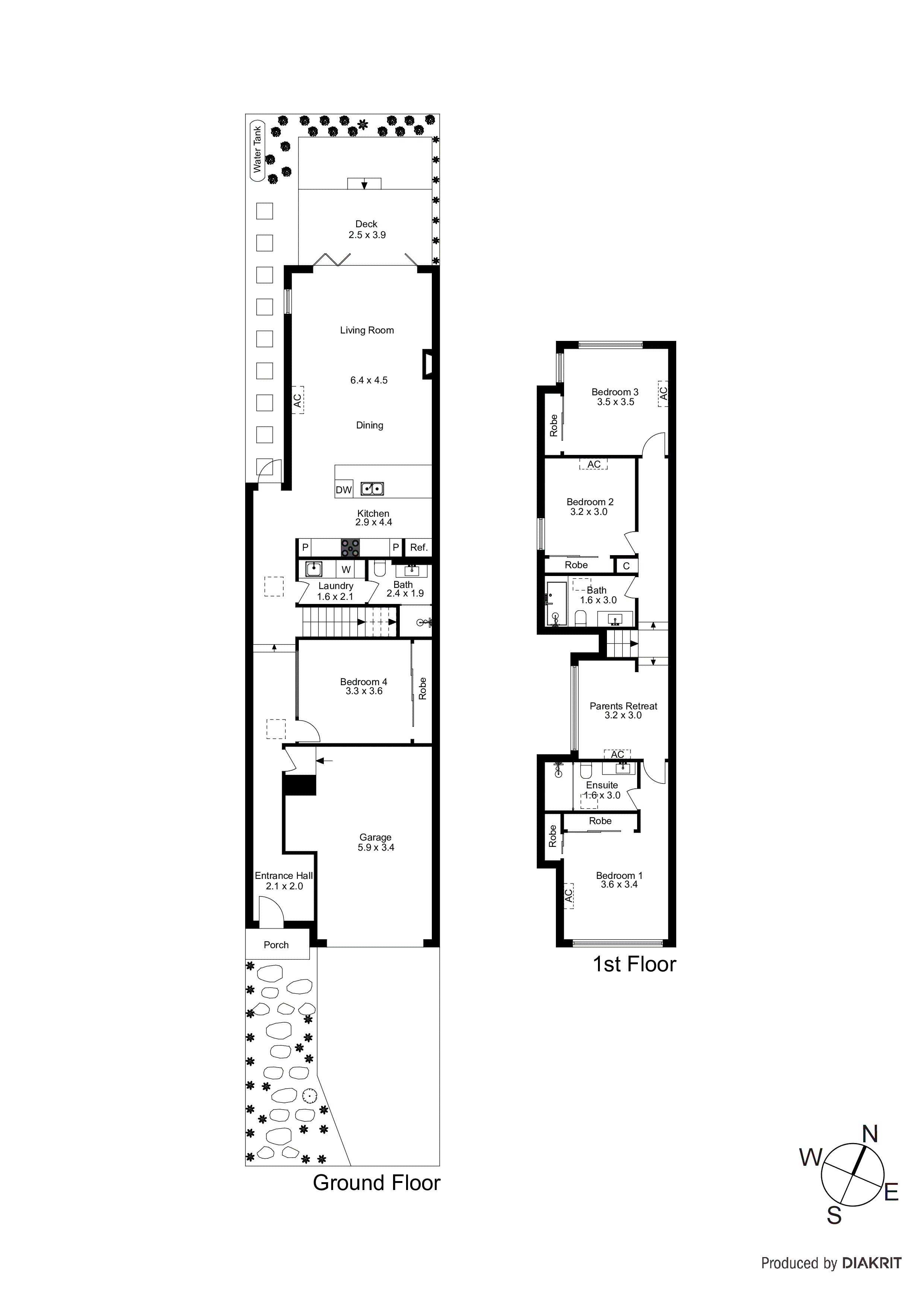 3B Barnes Grove, Chelsea VIC 3196 - Floorplan