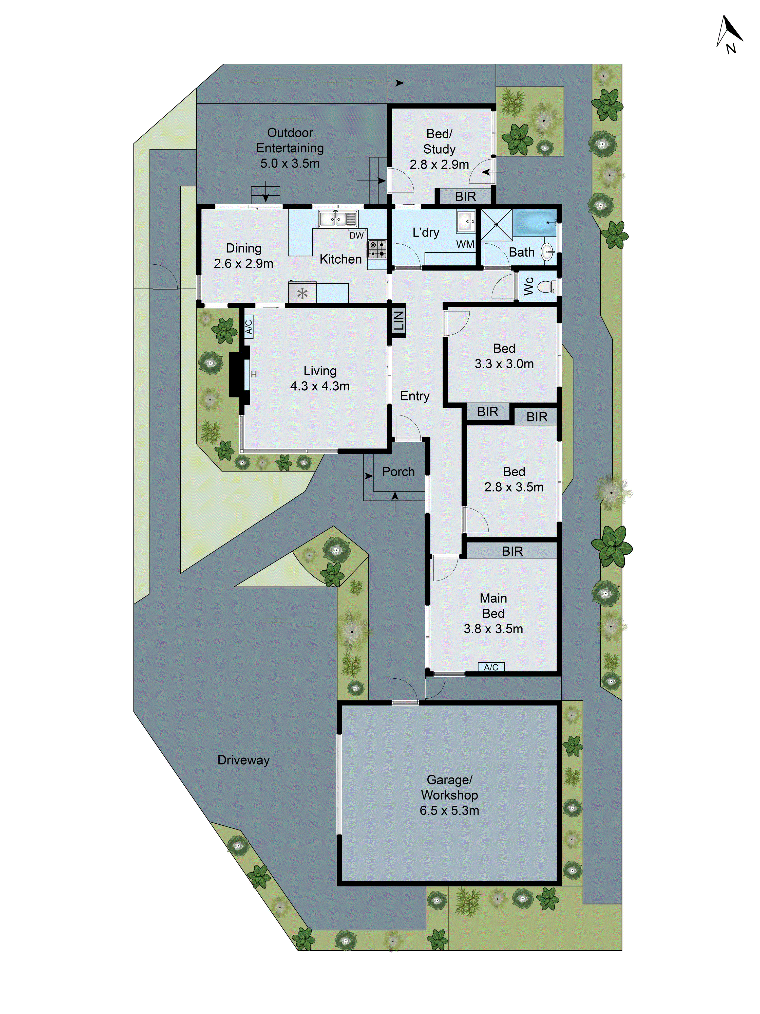 3b Bennett Court, Leopold VIC 3224 - Floorplan