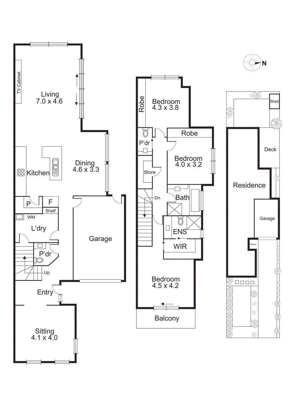 3B Bradford, Bentleigh East VIC 3165 - Floorplan