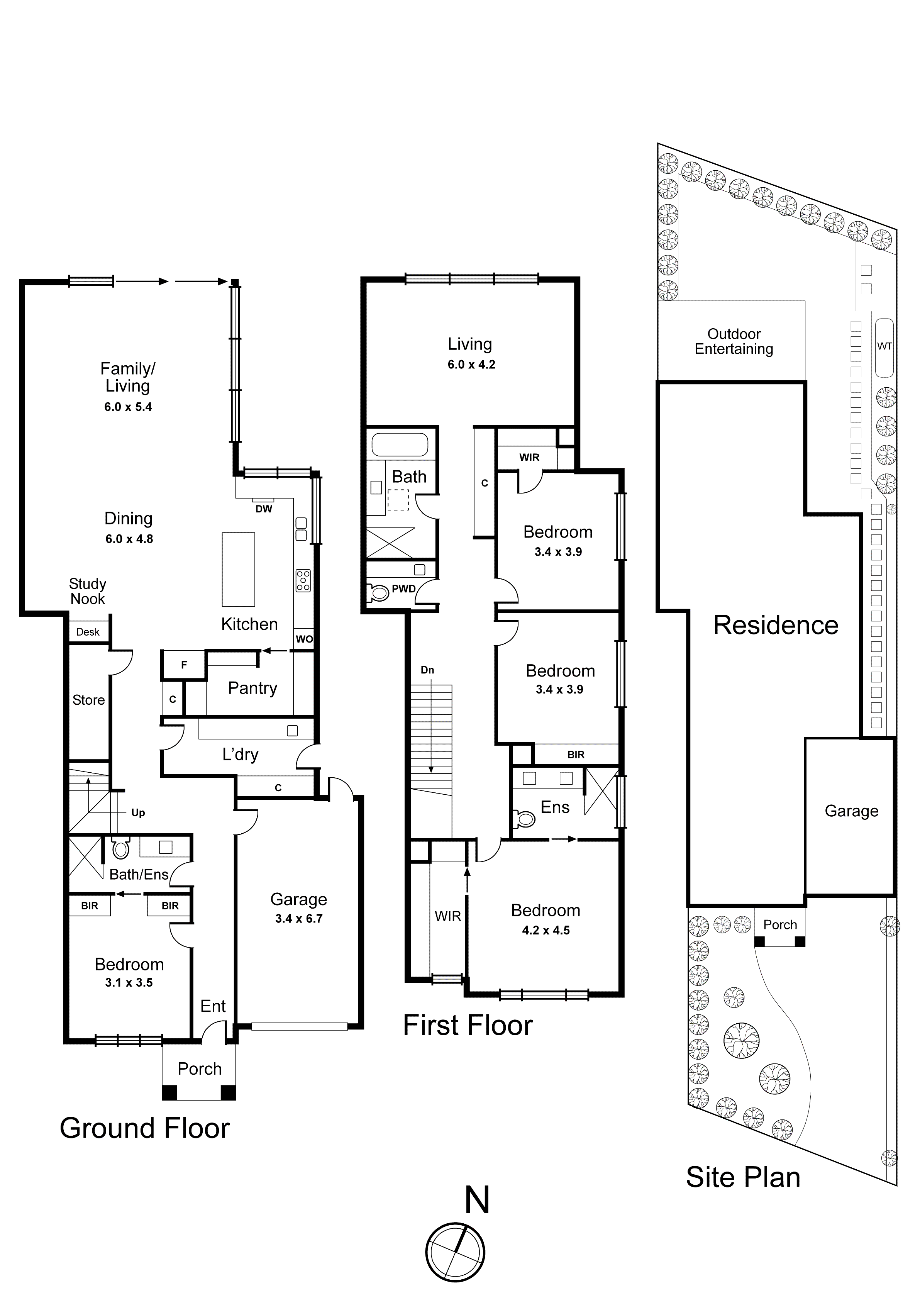 3B Harding Street, Bentleigh VIC 3204 - Floorplan
