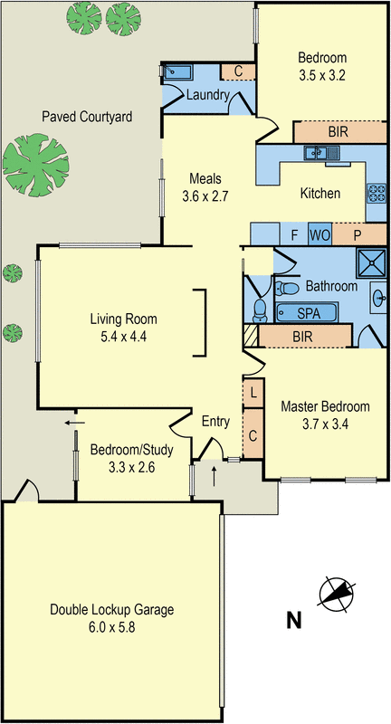 3B Keith Street, Beaumaris VIC 3193 - Floorplan