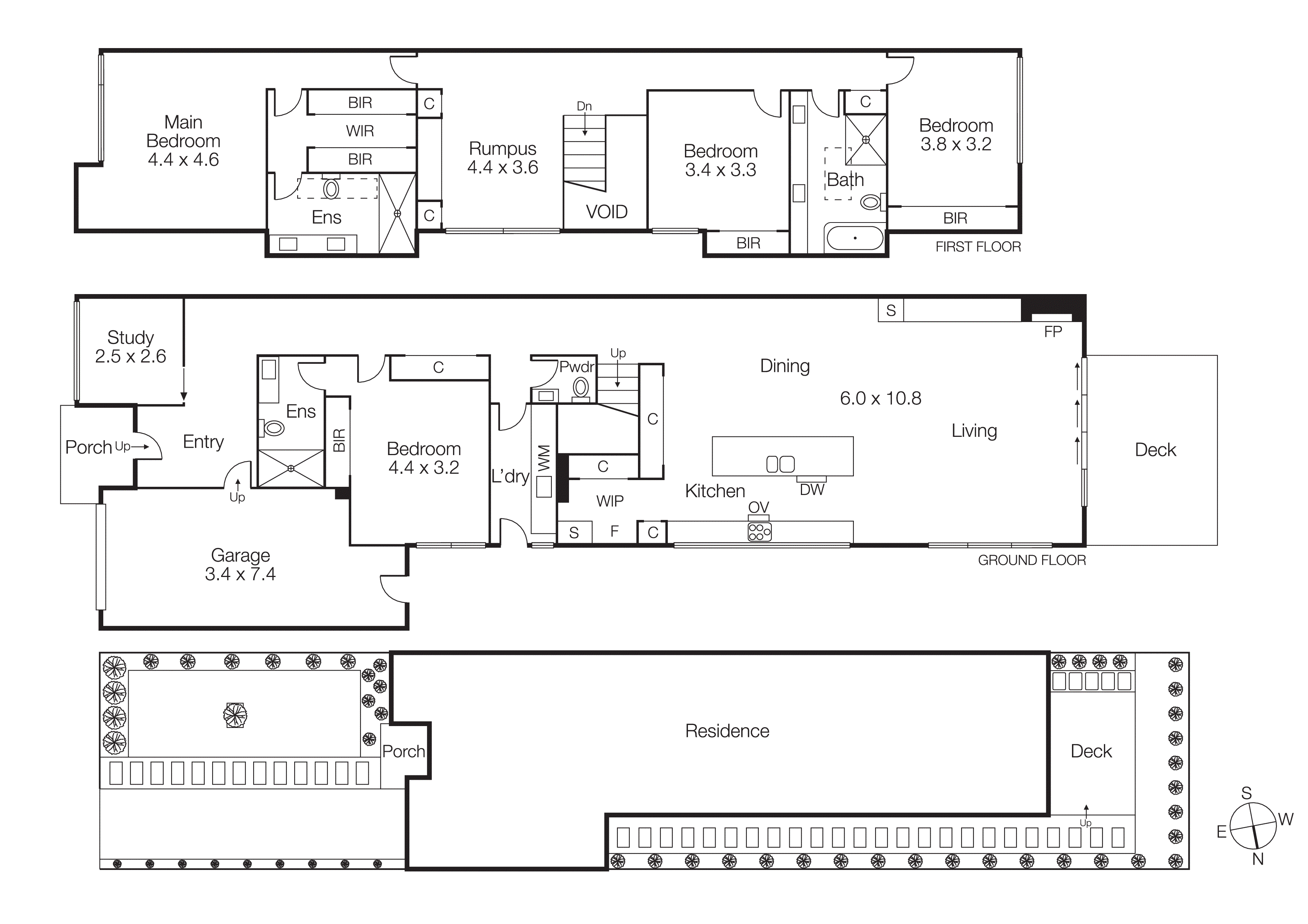 3B Ridge Avenue, Hampton East VIC 3188 - Floorplan