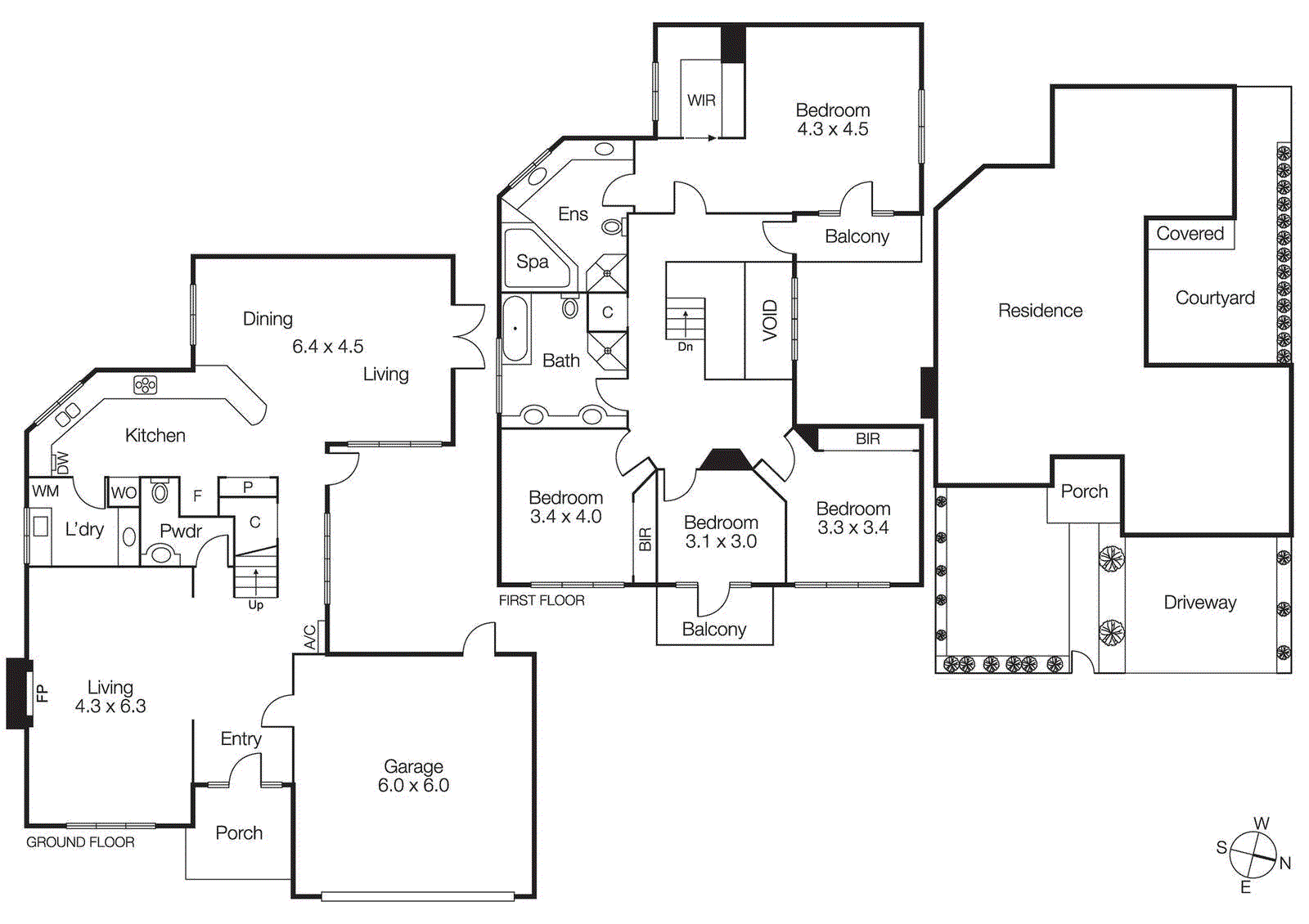 3B Sunnyside Avenue, Brighton East VIC 3187 - Floorplan
