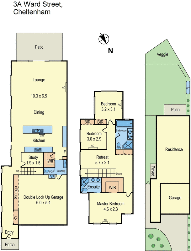 3B Ward Street, Cheltenham VIC 3192 - Floorplan