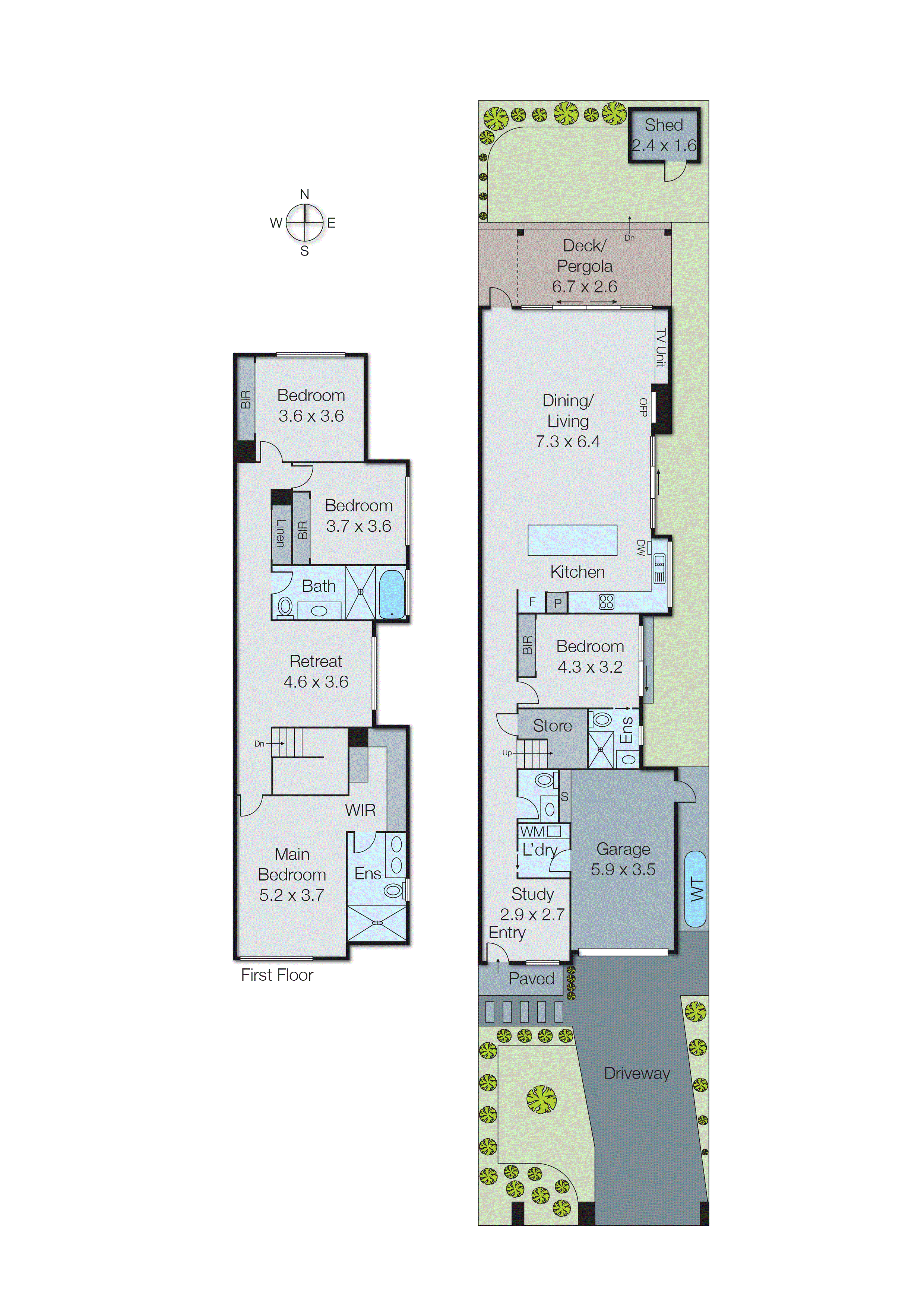 3B Warren Road, Cheltenham VIC 3192 - Floorplan