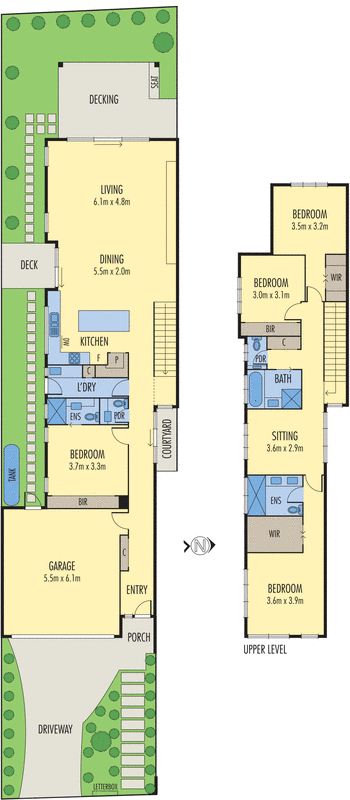 3b Weeroona Street, Hampton VIC 3188 - Floorplan