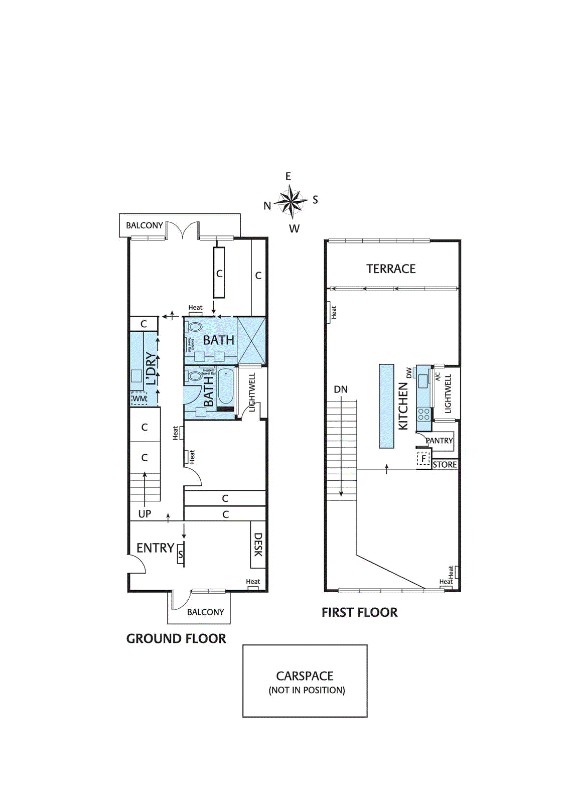 3b/26 Wellington Street, Collingwood - Floorplan 1