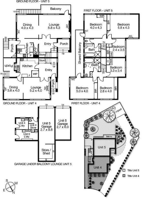 4 & 5 Holroyd Court, St Kilda East VIC 3183 - Floorplan