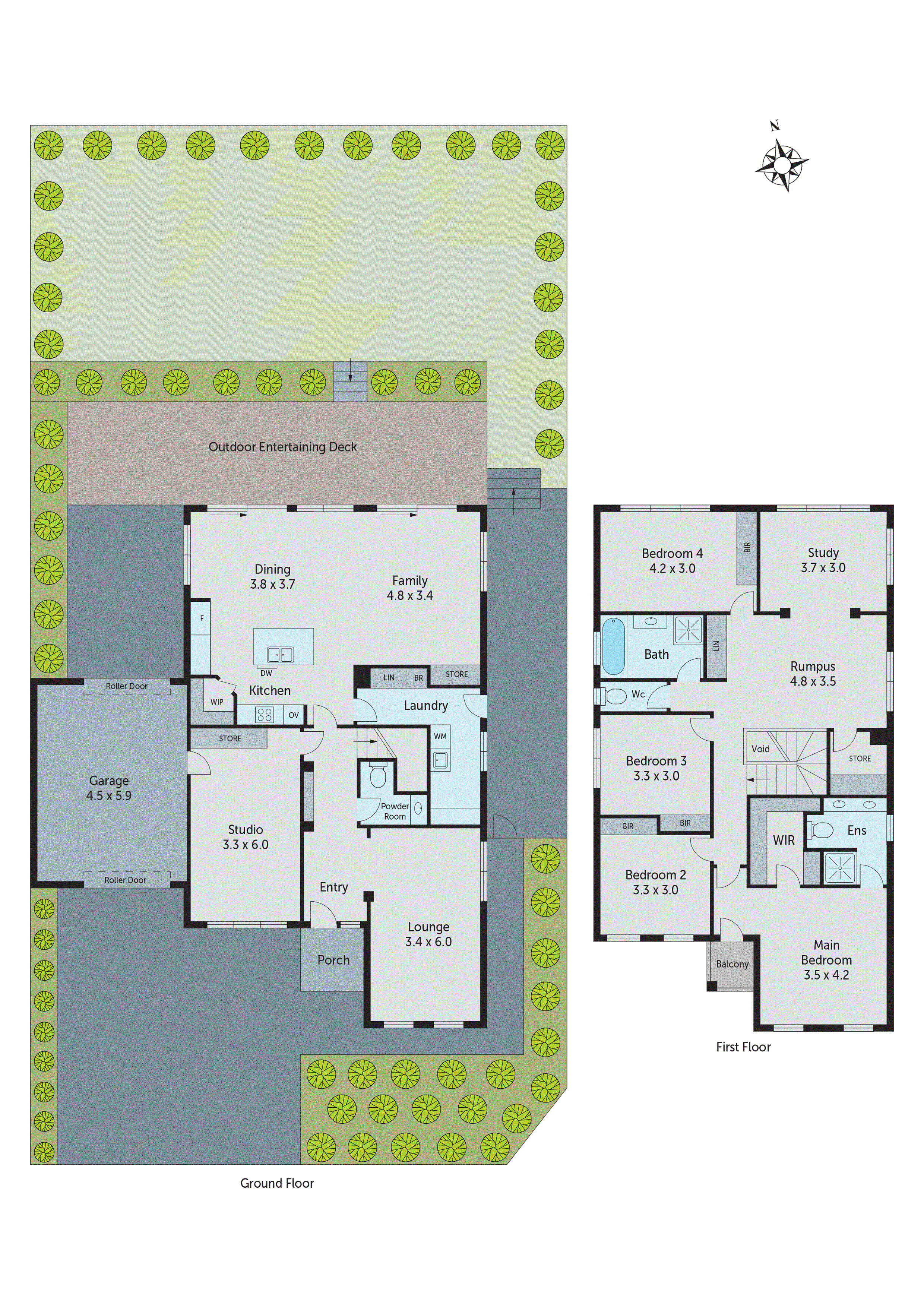 4-6 Cobb Court, Highton VIC 3216 - Floorplan