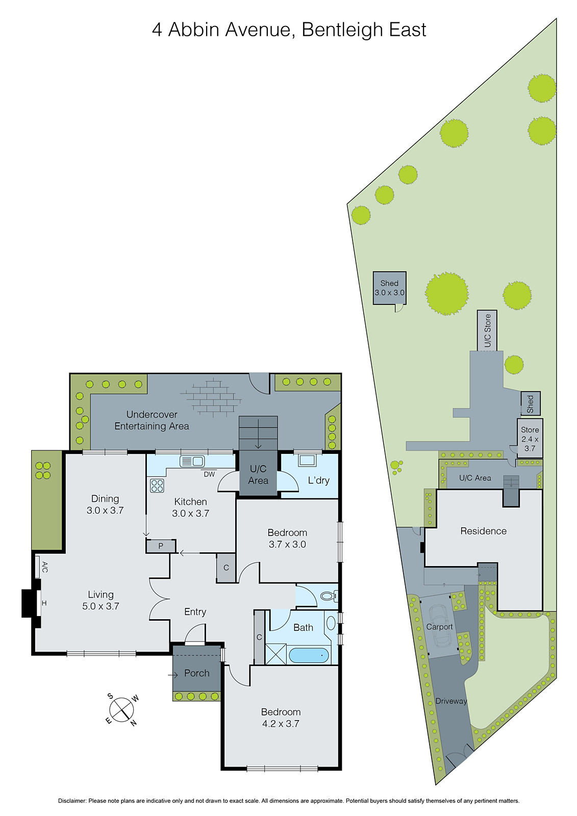 4 Abbin Avenue, Bentleigh East VIC 3165 - Floorplan