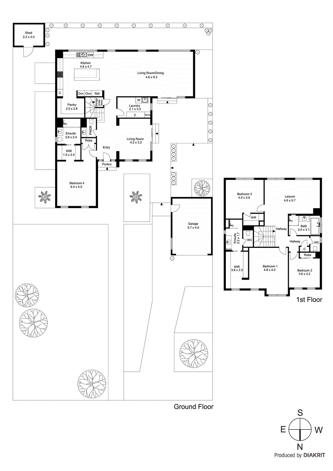 4 Adrian Street, Bentleigh East VIC 3165 - Floorplan