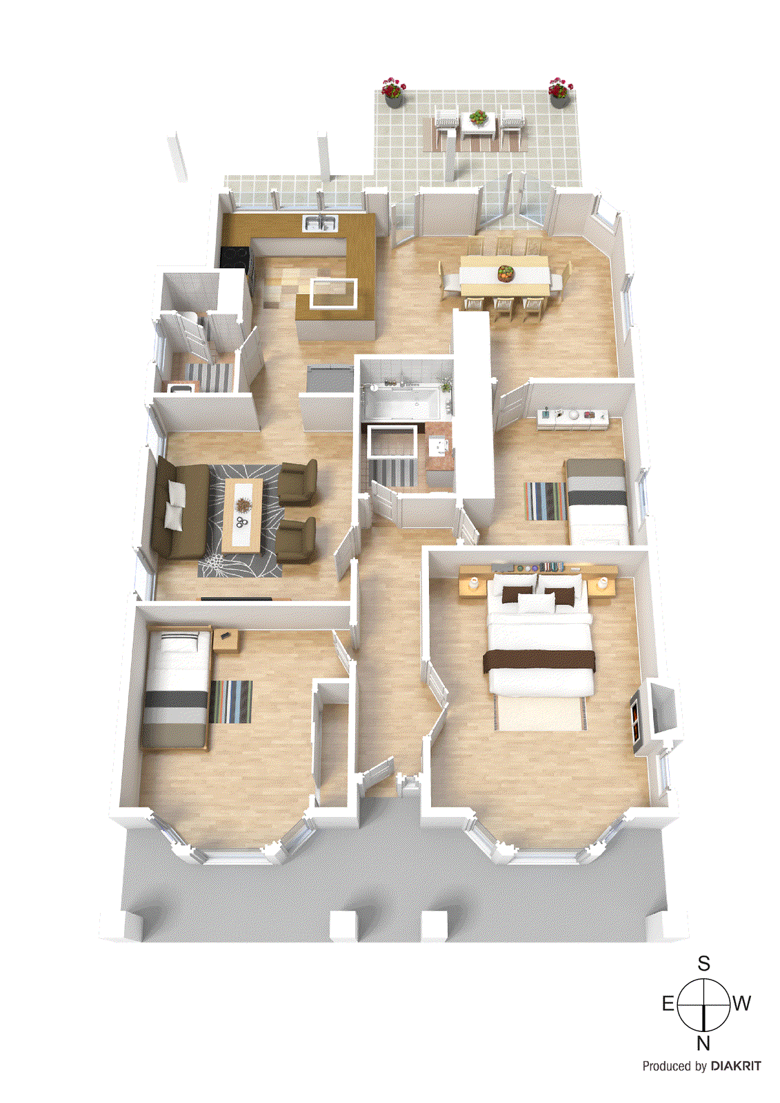 4 Alfred Street, Beaumaris VIC 3193 - Floorplan