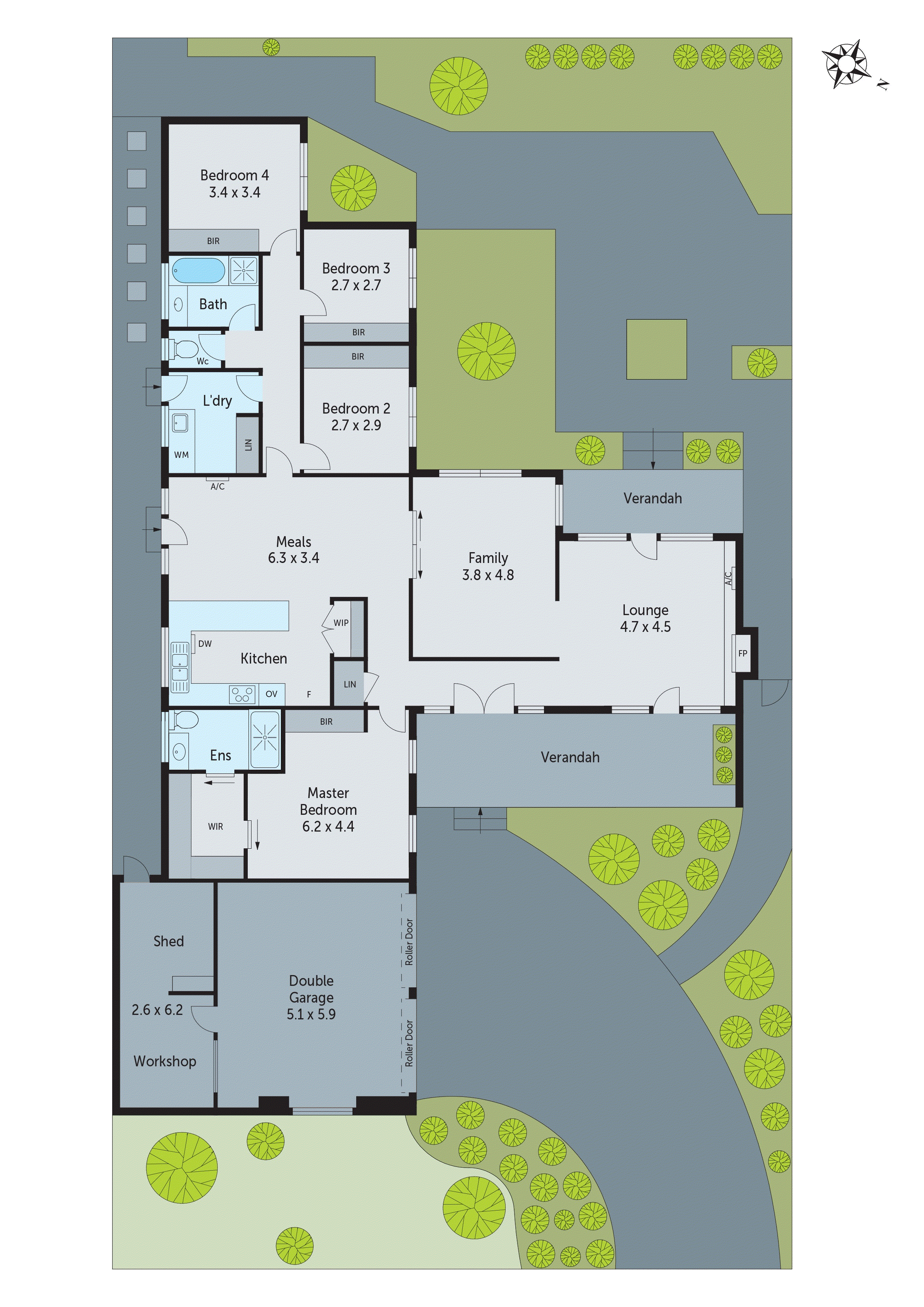 4 Alida Court, Leopold VIC 3224 - Floorplan