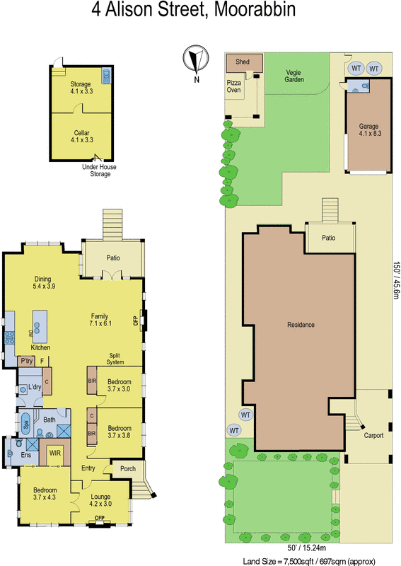 4 Alison Street, Moorabbin VIC 3189 - Floorplan