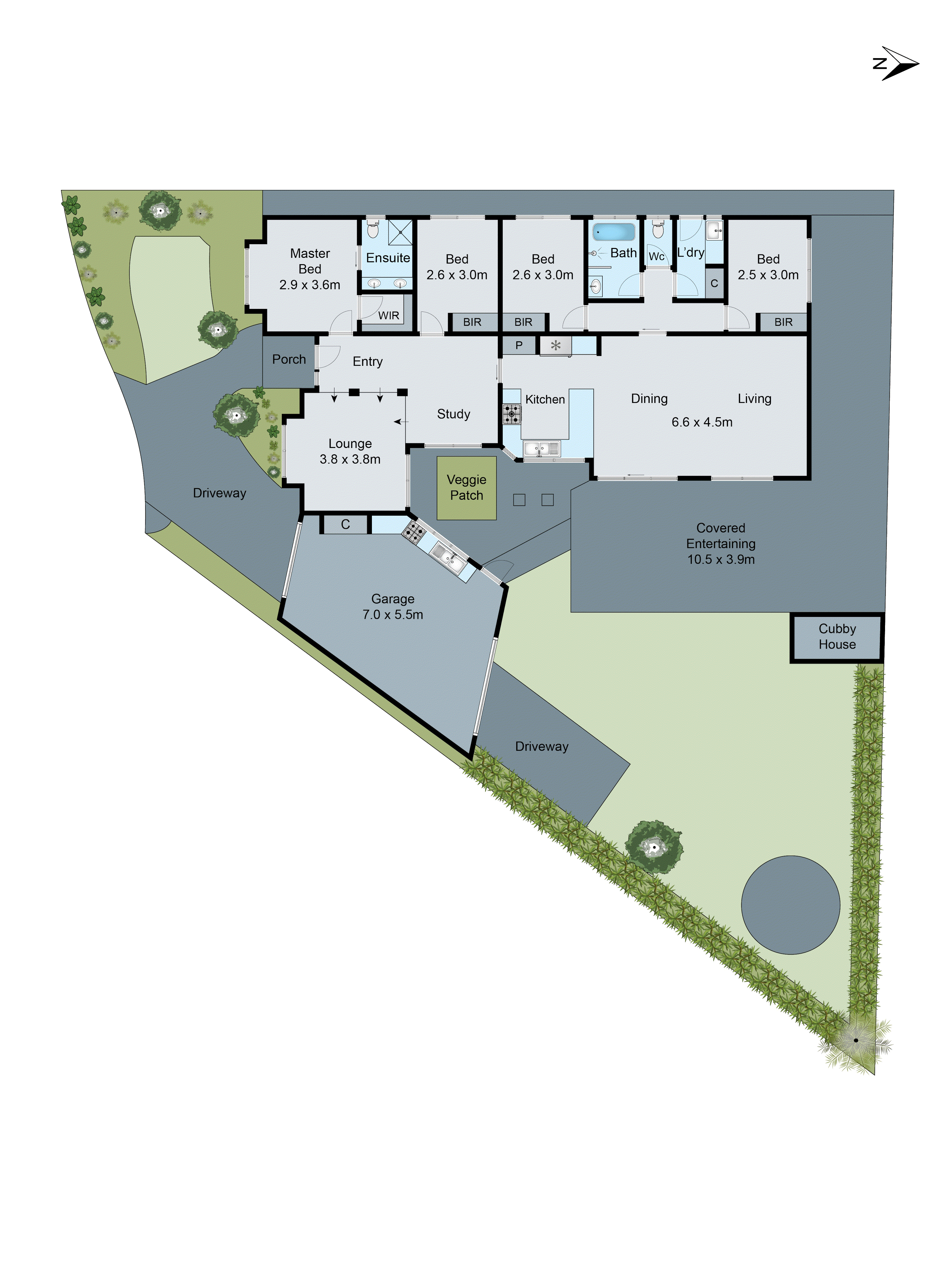 4 Angus Court, Oakleigh South VIC 3167 - Floorplan