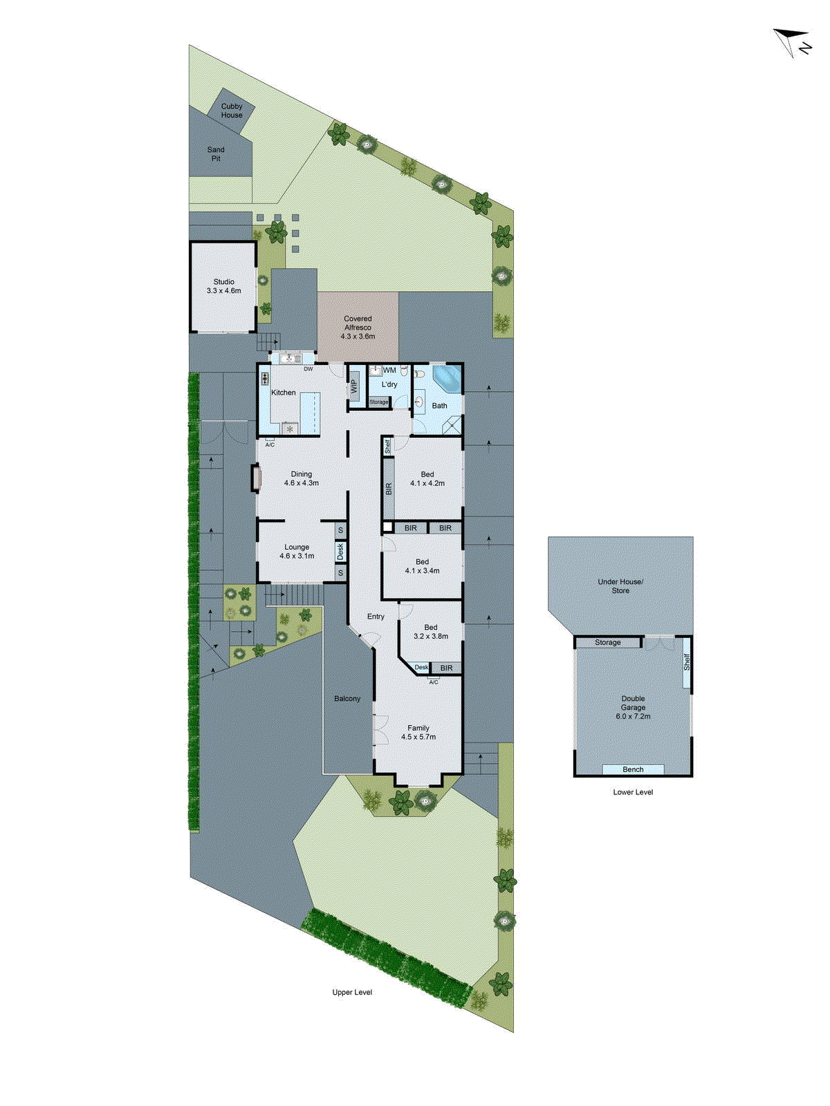 4 Arkana Avenue, Highton VIC 3216 - Floorplan