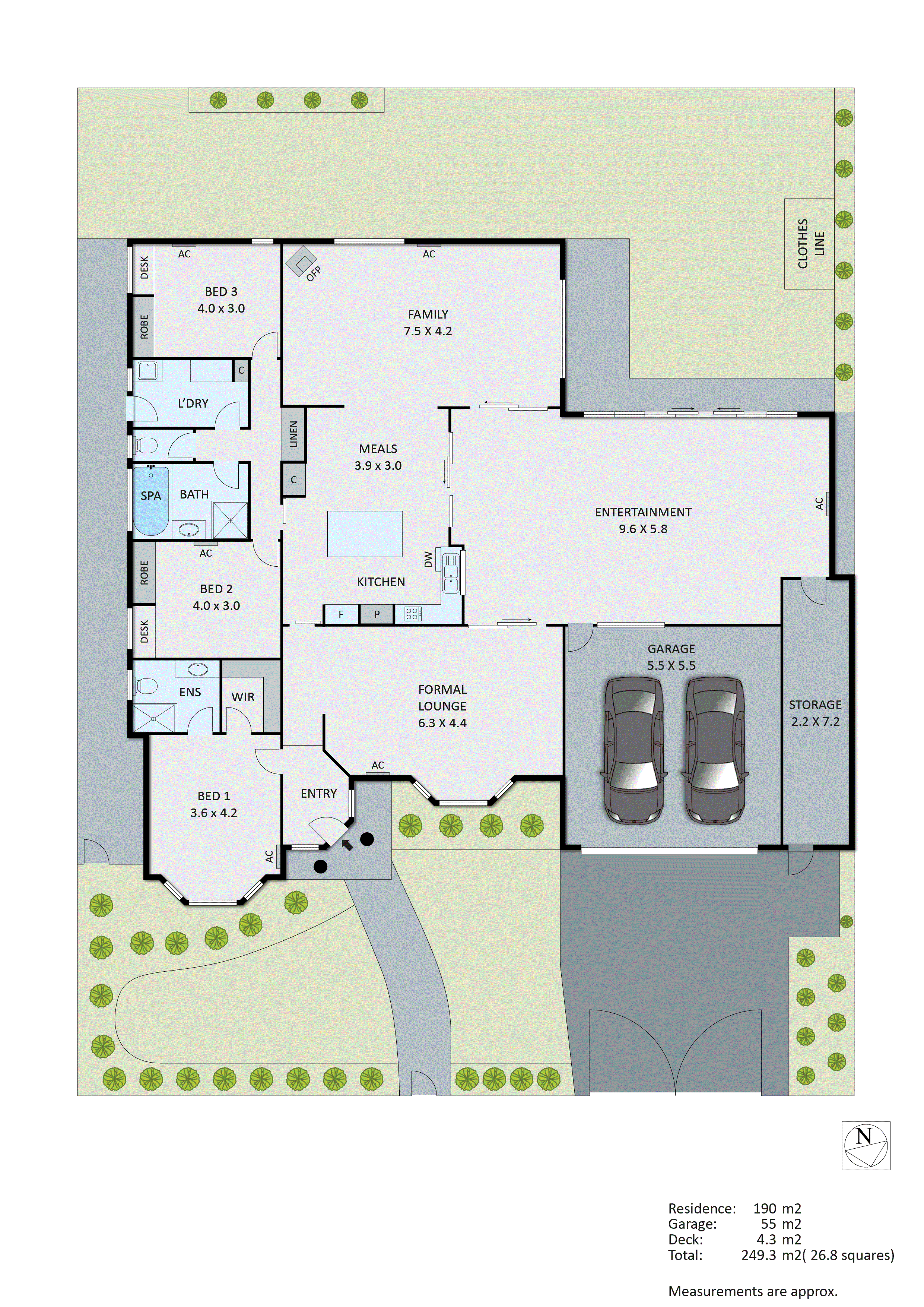 4 Arlunya Court, Aspendale Gardens VIC 3195 - Floorplan