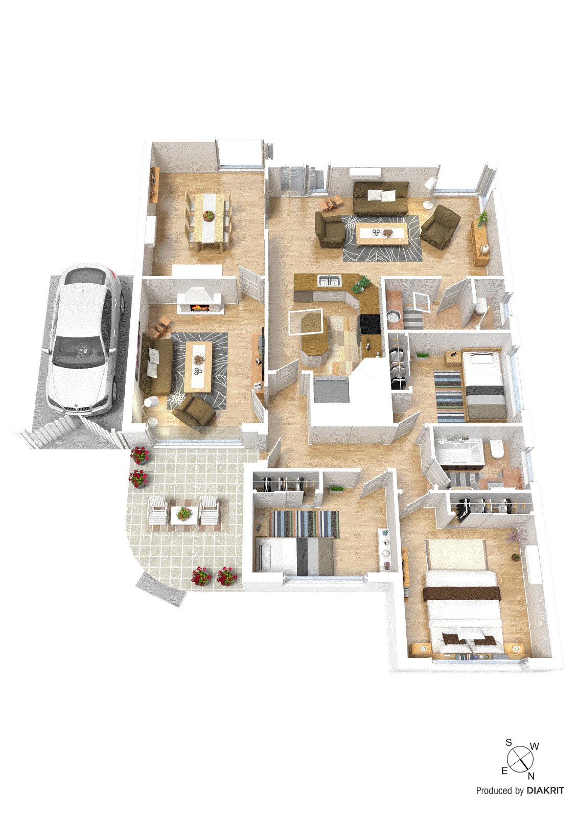 4 Ashbrook Court, Oakleigh South VIC 3167 - Floorplan
