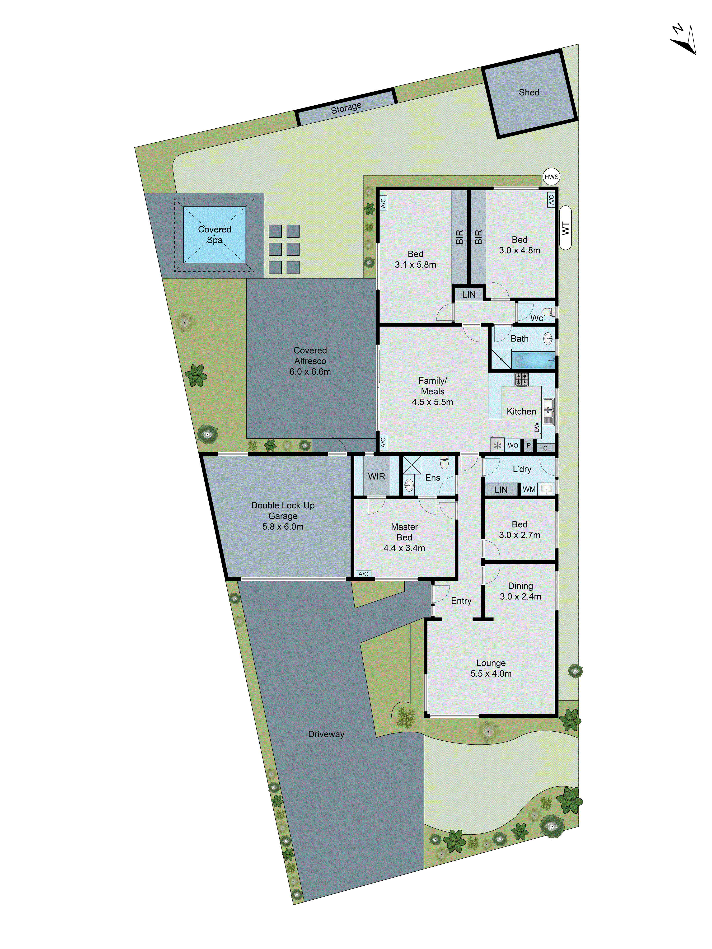 4 Attenborough Court, Dingley Village VIC 3172 - Floorplan