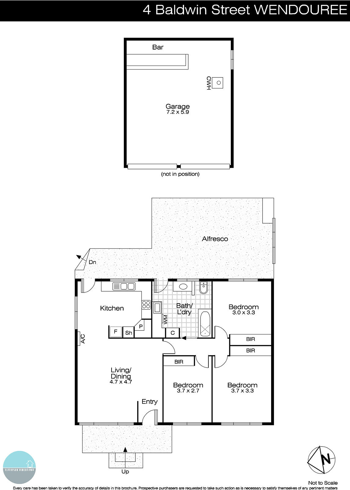 4 Baldwin Street, Wendouree VIC 3355 - Floorplan